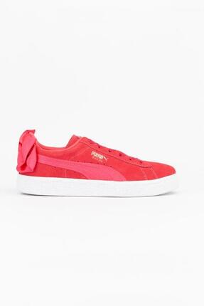 Puma Zapatillas Suede Bow Junior Rojo