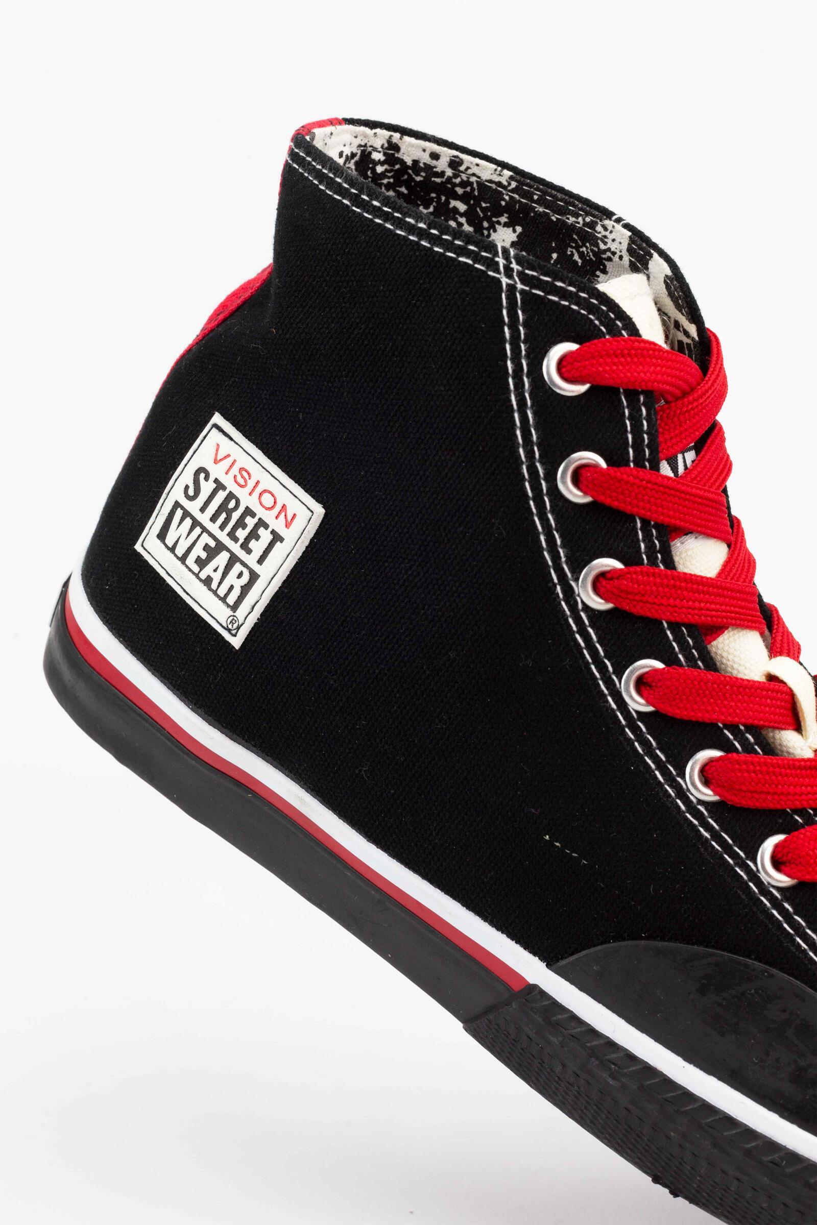 Vision Zapatillas Deportivas Canvas Hi Negro 4/4