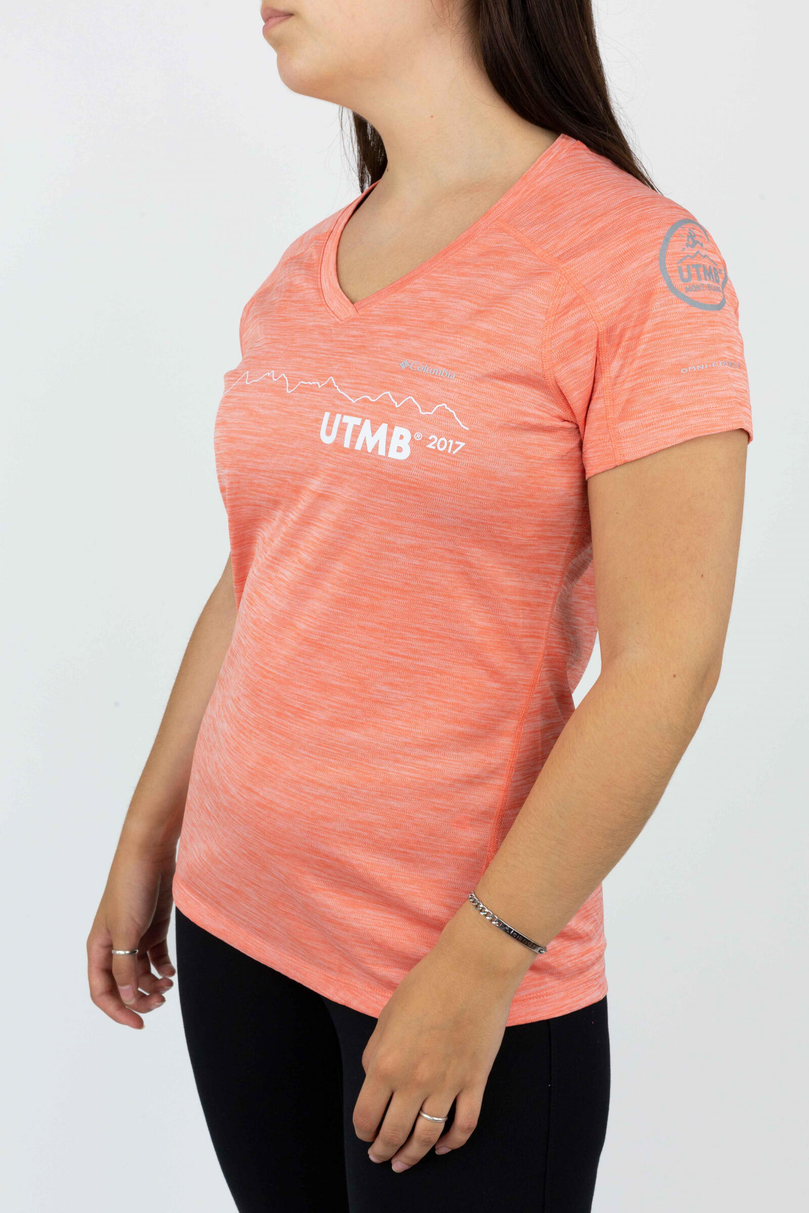 Columbia Camiseta Zero Rules Rosa 2/4