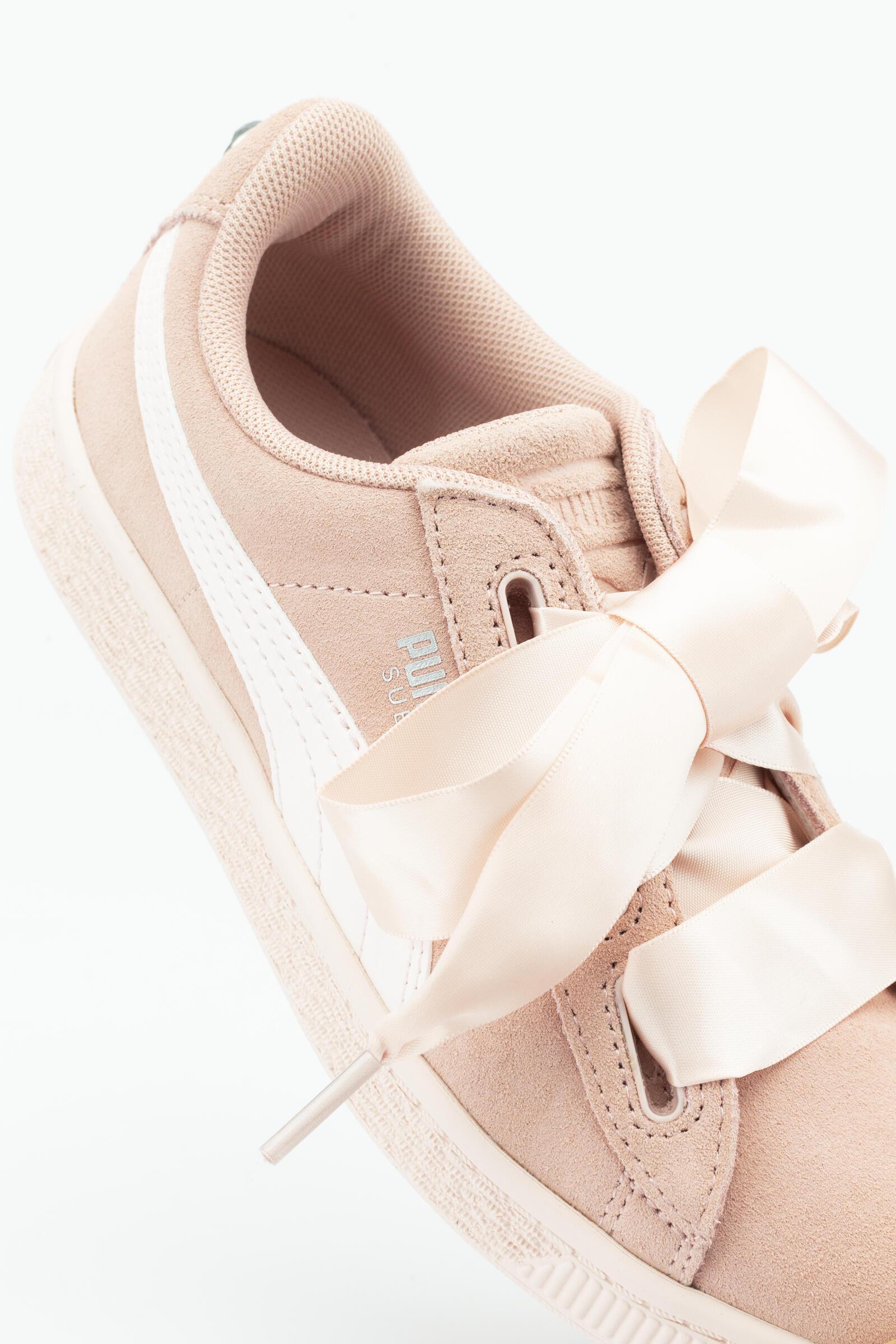 Puma Zapatillas Deportivas Suede Heart Jewel Junior Rosa 5/5