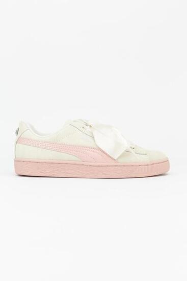 Puma Zapatillas Deportivas Suede Heart Jewel Junior Rosa Niños