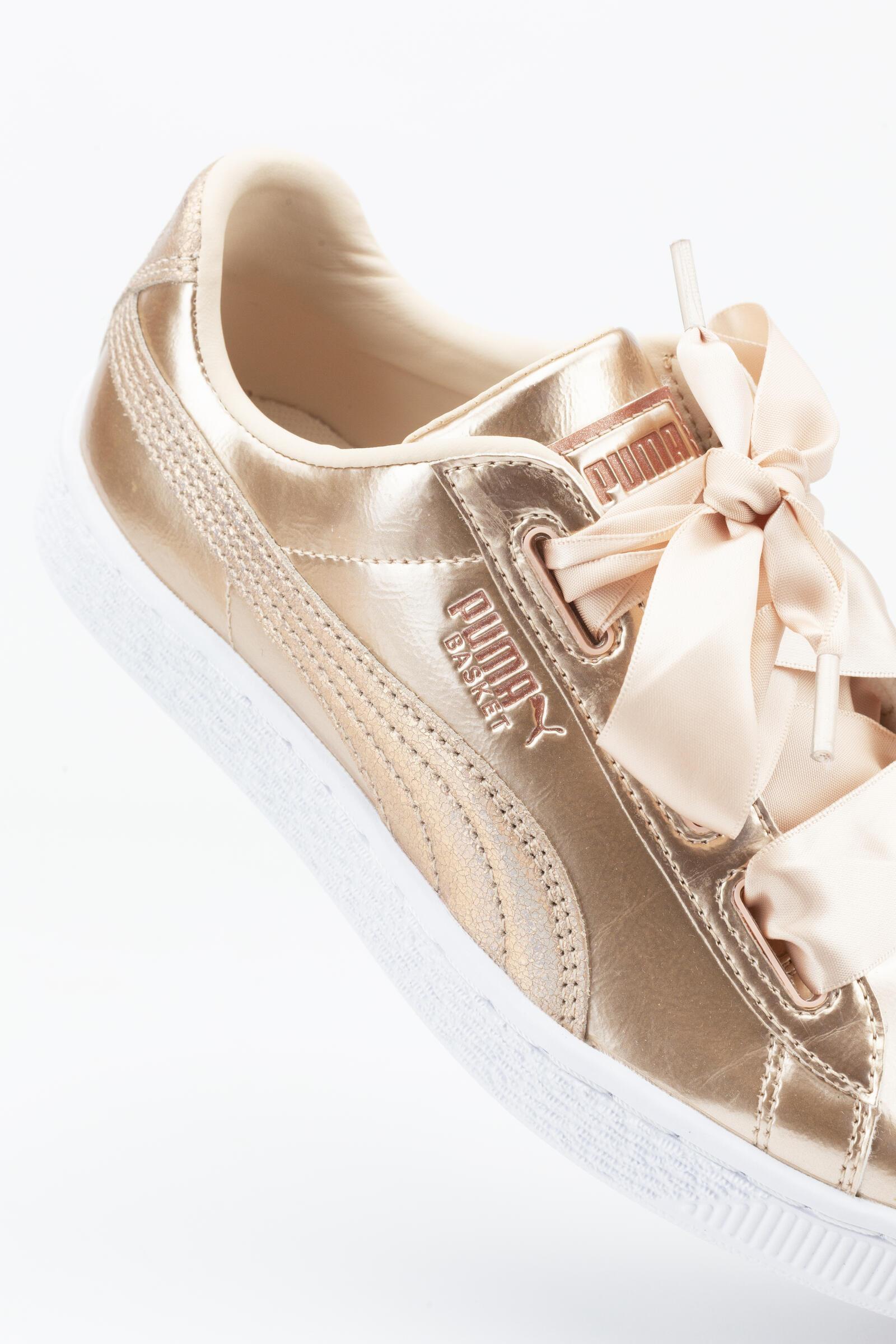 Puma Zapatillas Deportivas Basket Heart Lunarlux.c Beige/rosa 4/4