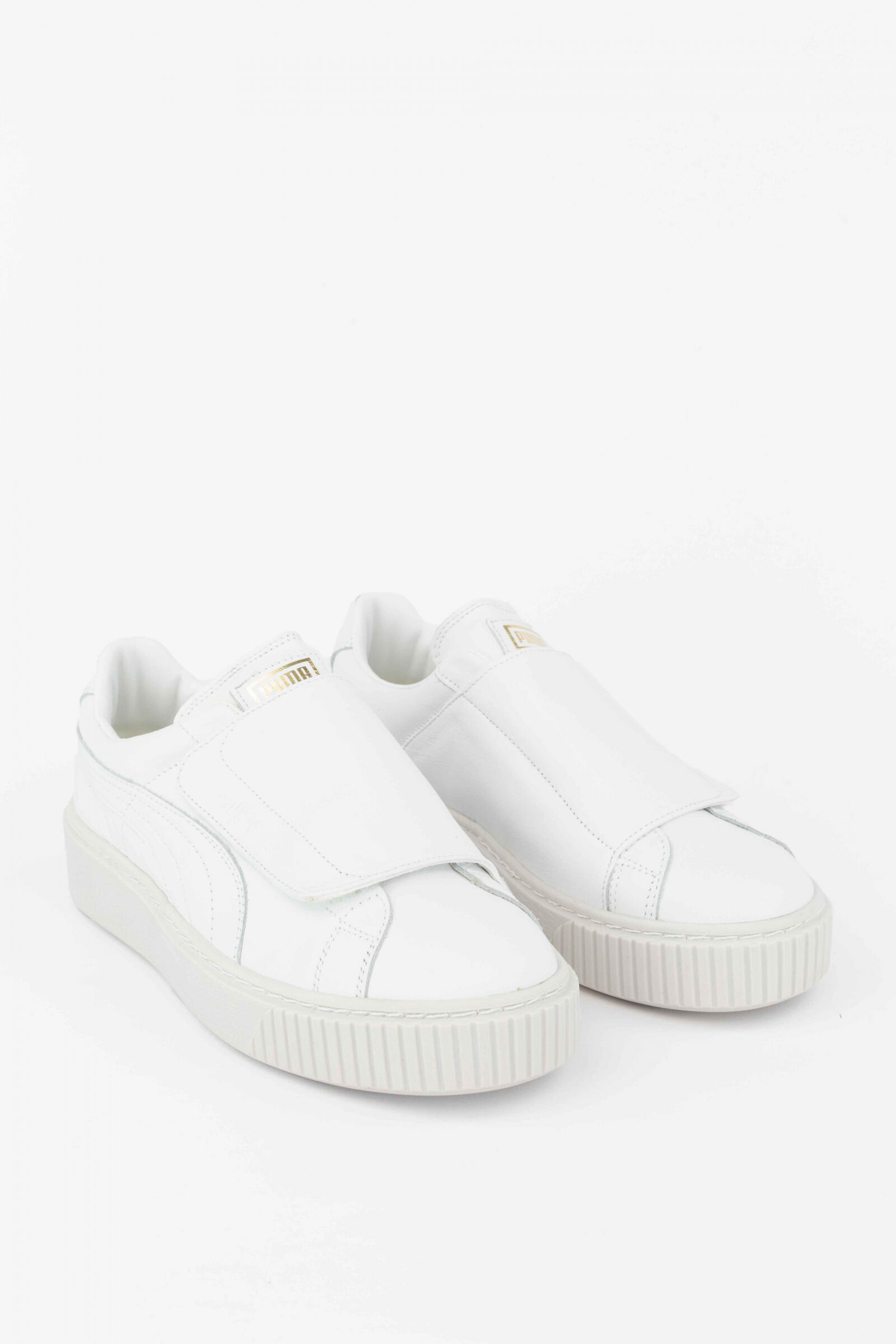 Puma Zapatillas Deportivas Basket Platf Bigv Blanco 3/4