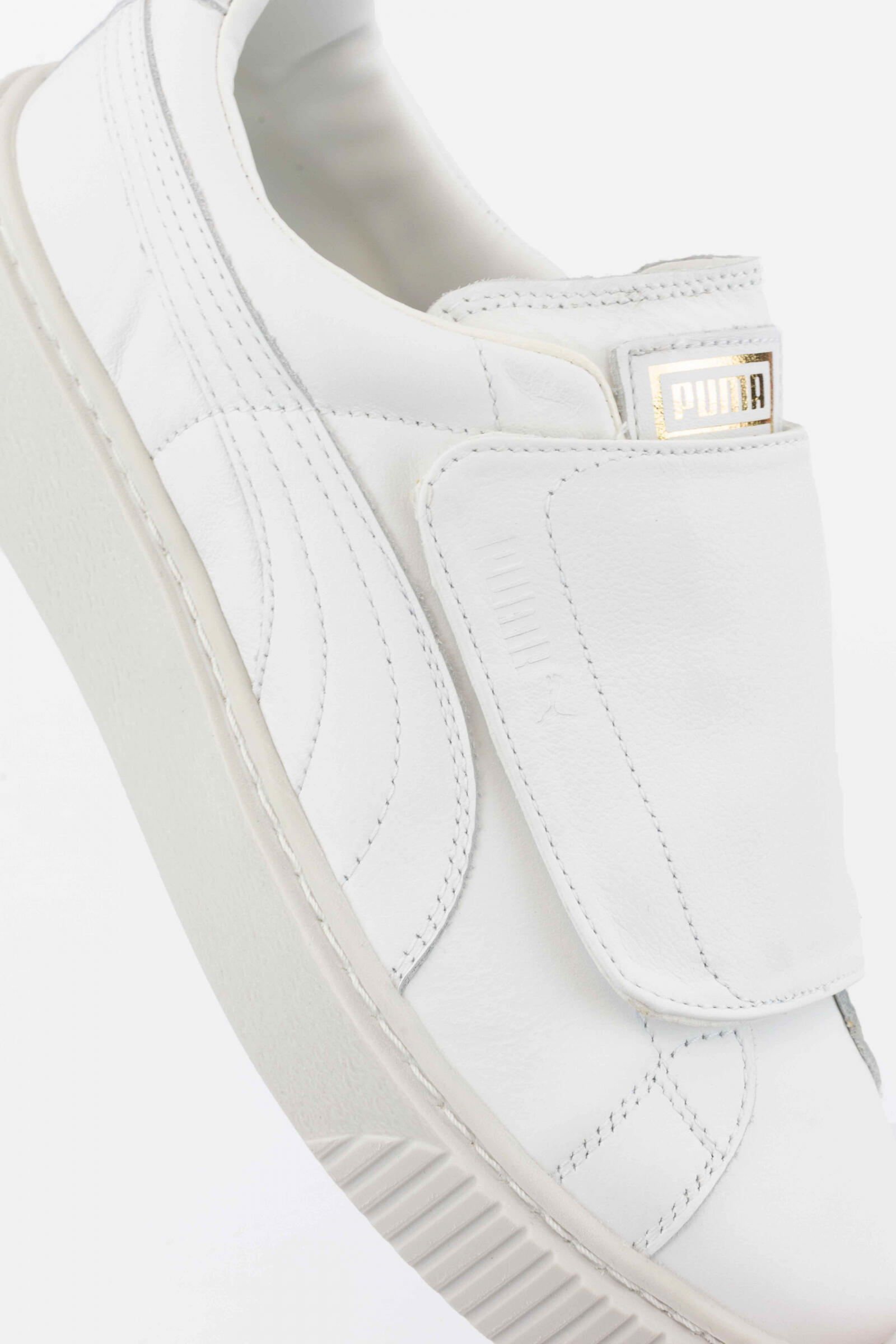 Puma Zapatillas Deportivas Basket Platf Bigv Blanco 4/4