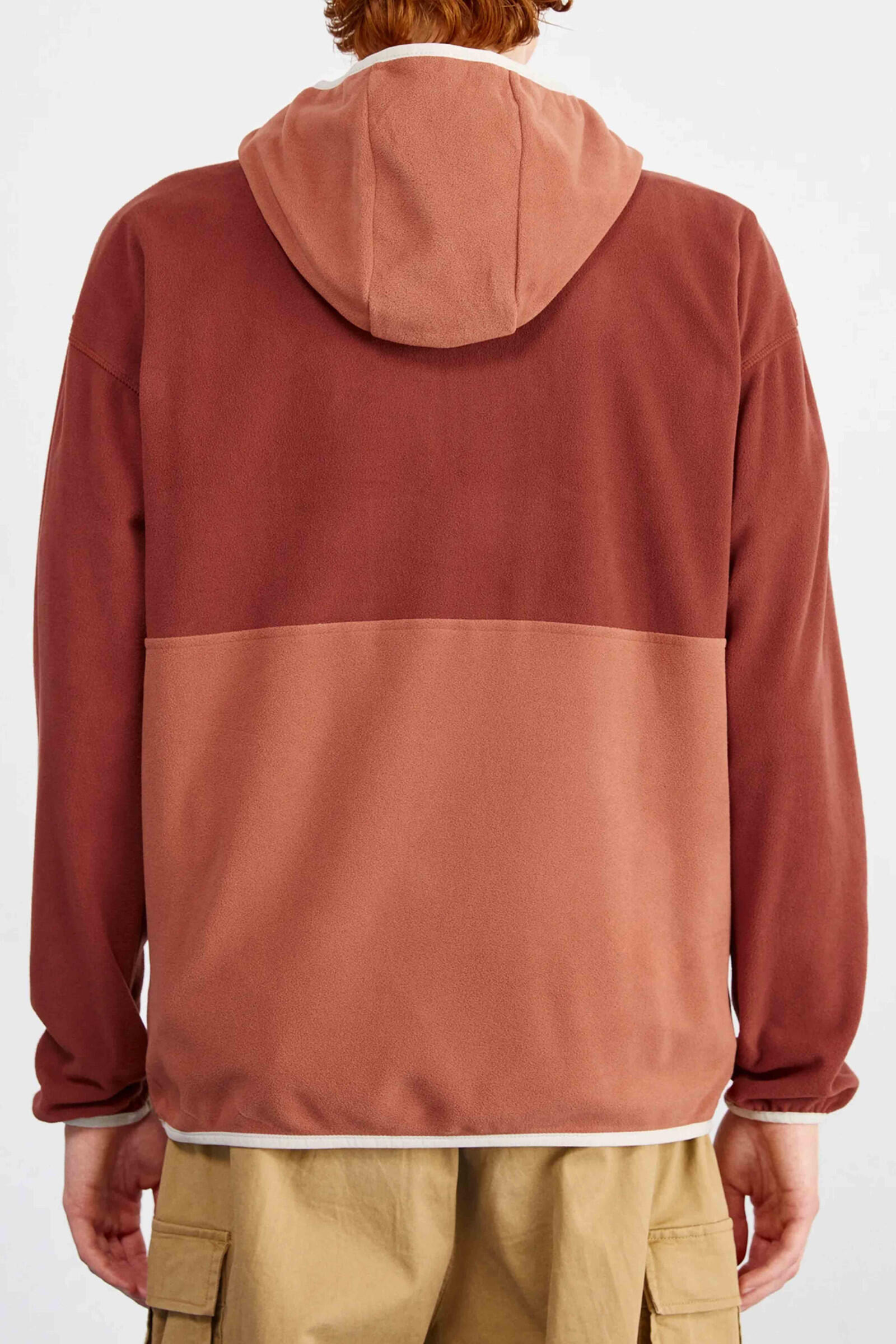 Columbia Sudadera Polar Backbowl™ Lite Half Zip Marrón/verde/blanco 3/4