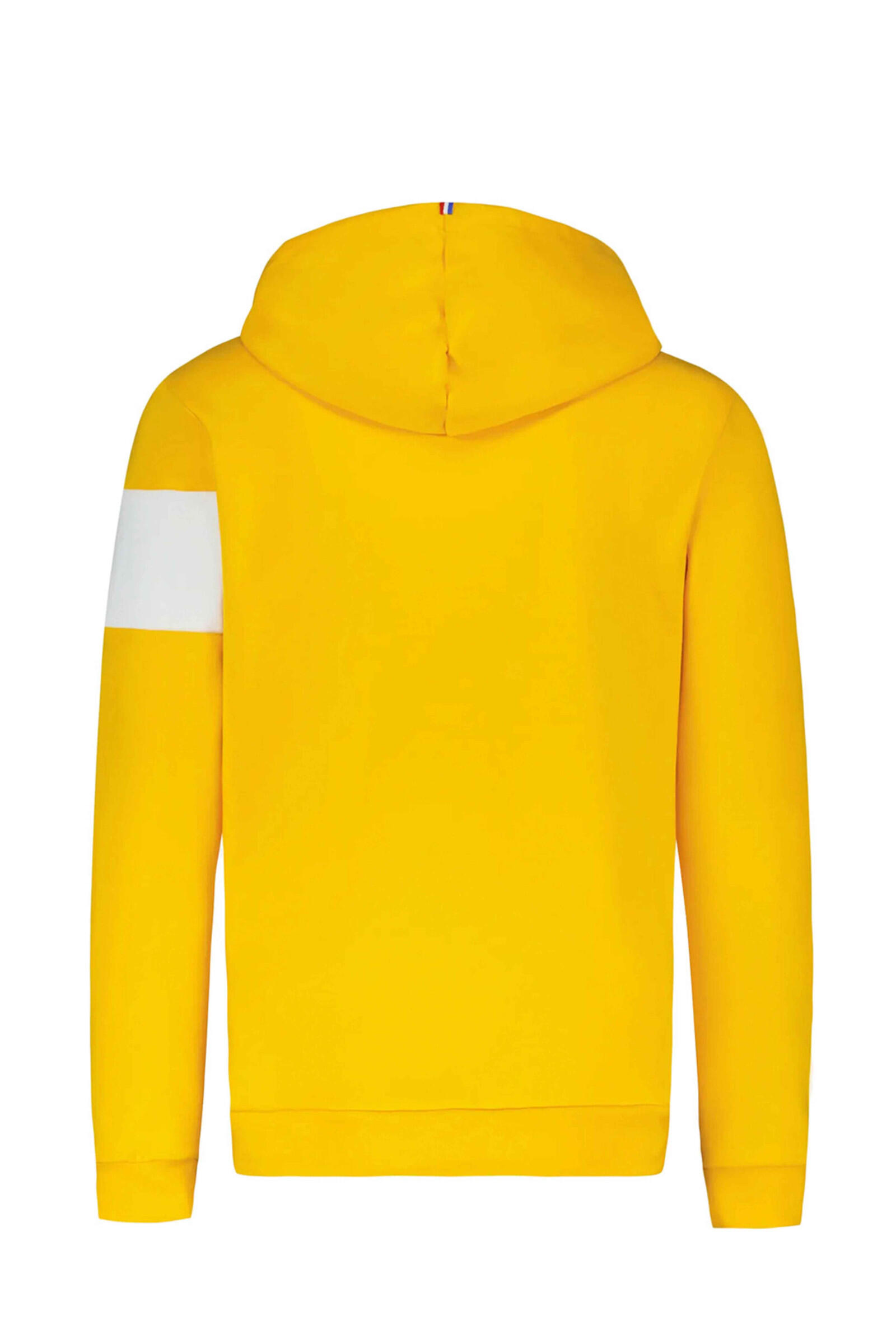 Le Coq Sportif Sudadera Con Capucha De Hombre Bah Nº1 Amarillo/blanco 2/4
