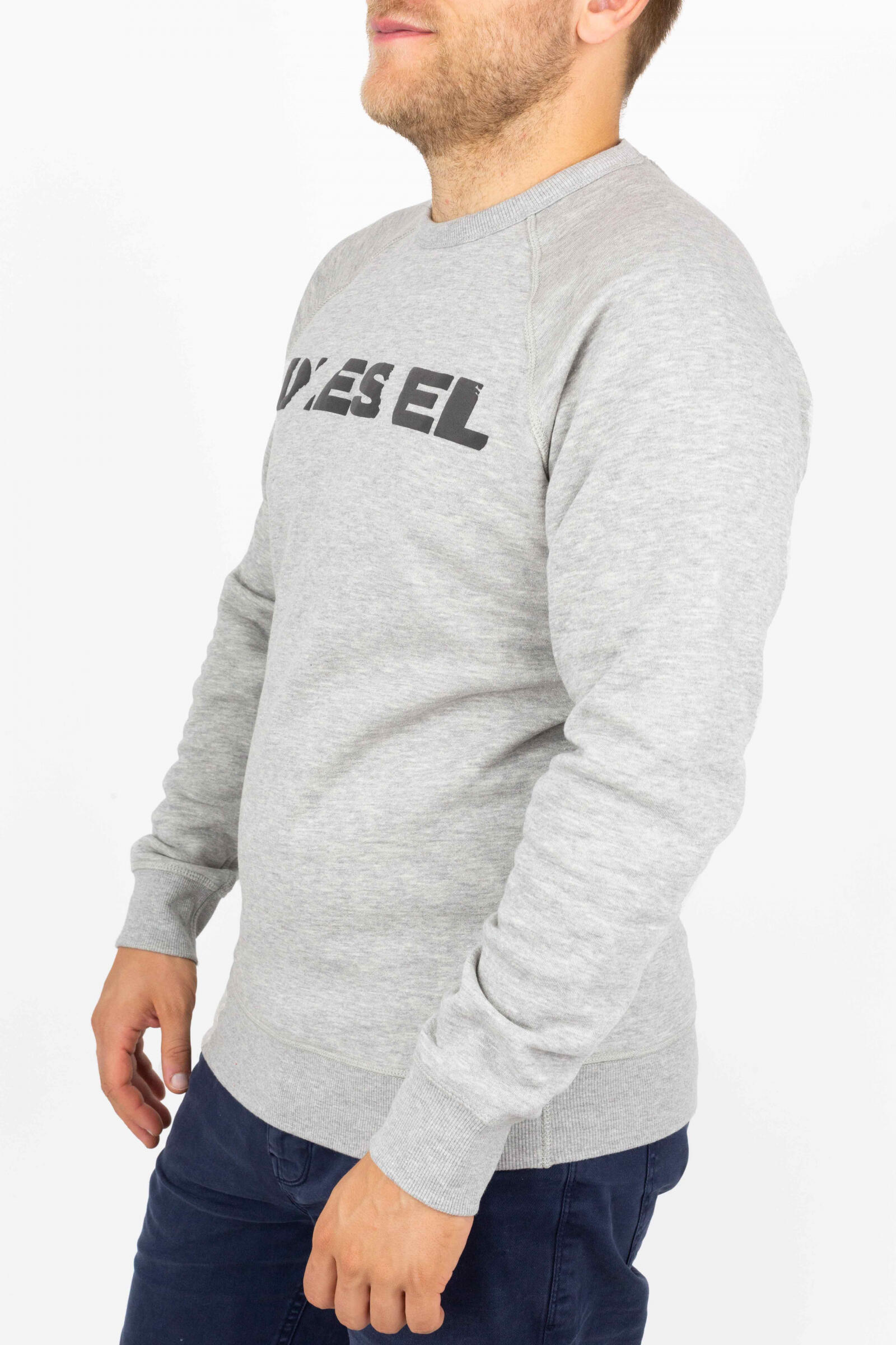 Diesel Sudadera Orestes Bro Gris 3/5