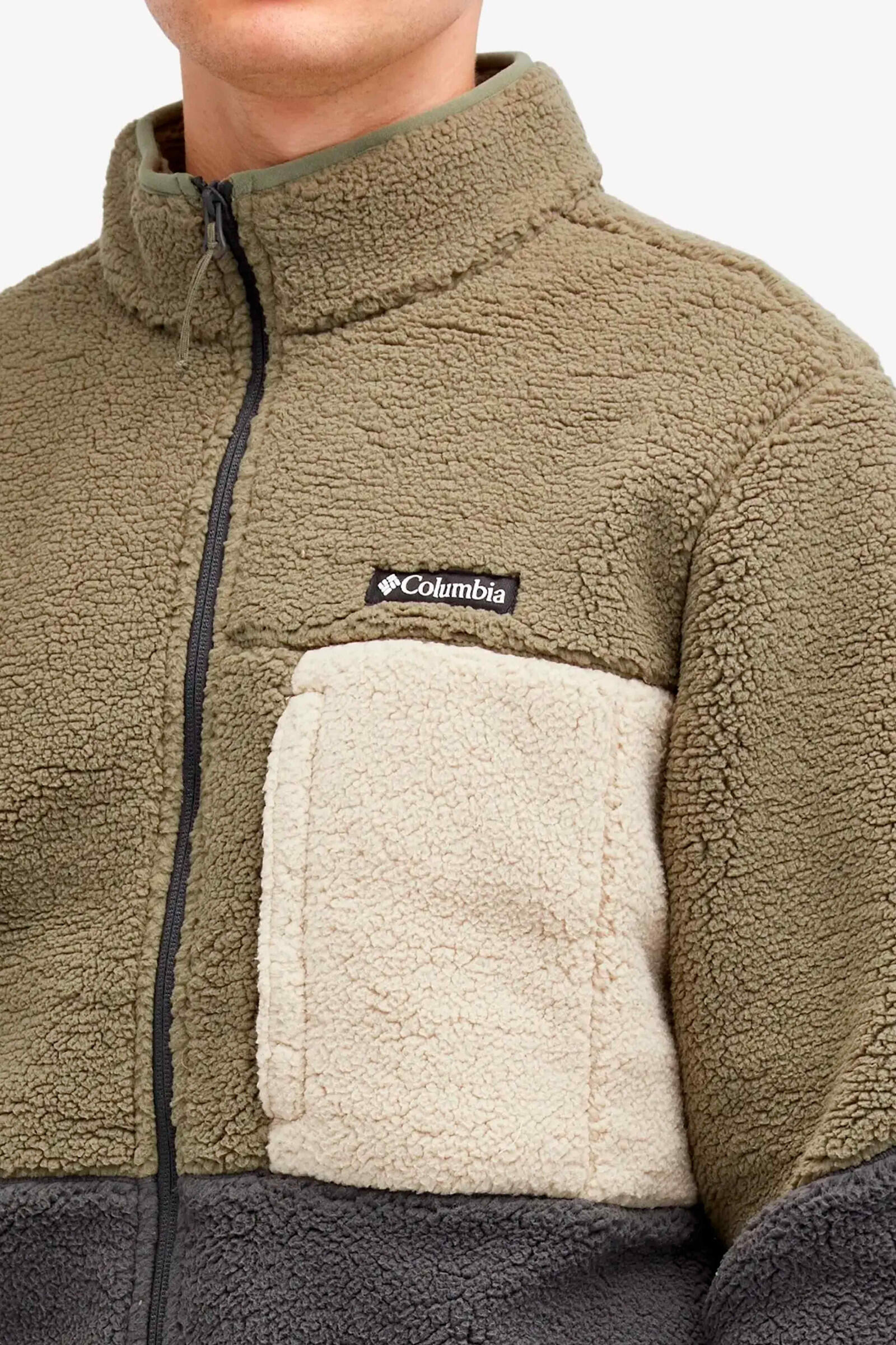 Columbia Forro Polar Mountainside Heavyweight Marrón 3/4