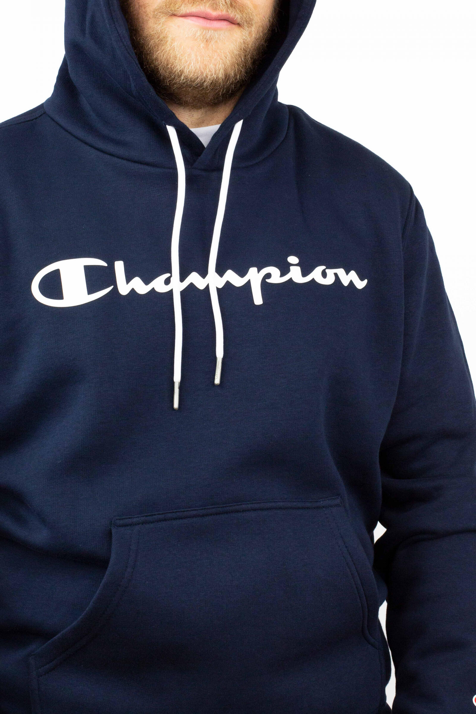 Champion Sudadera Champion Big Logo Azul Marino 4/4