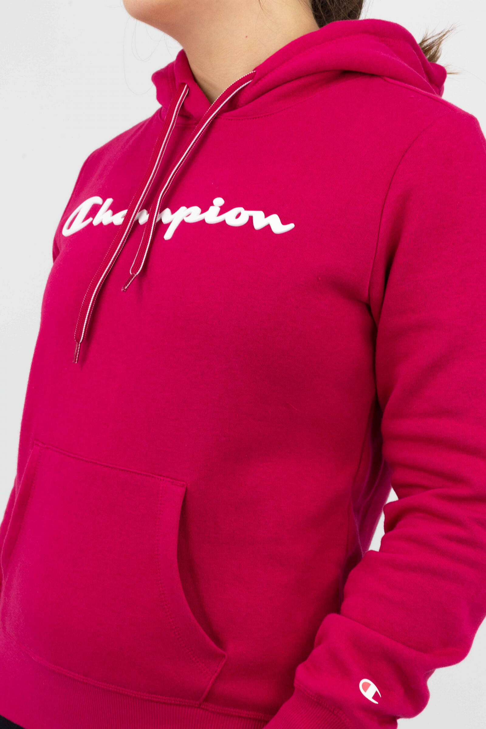 Champion Sudadera Champion Big Logo Fucsia 4/4