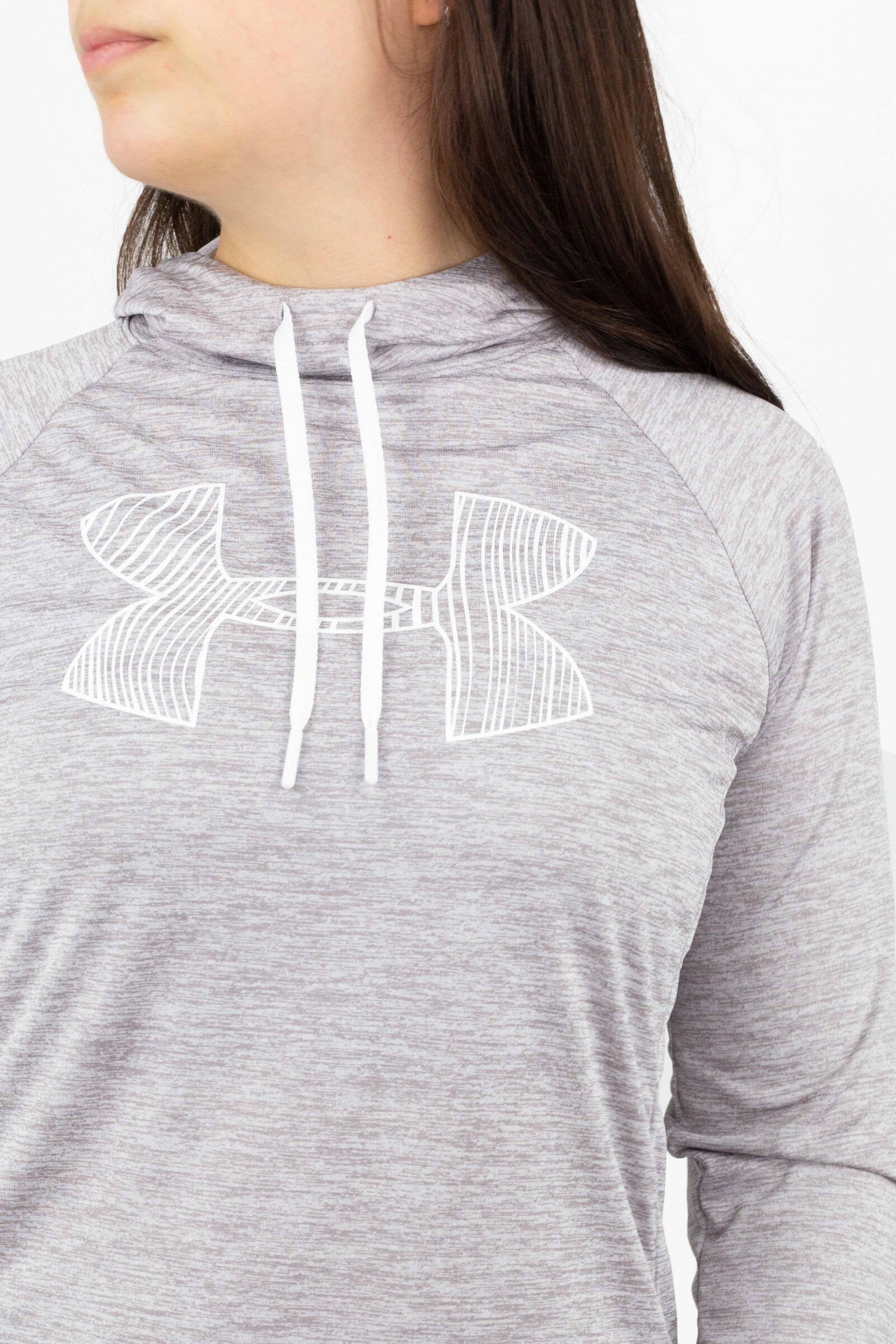 Under Armour Sudadera Con Capucha Tech Blanco/gris 4/4