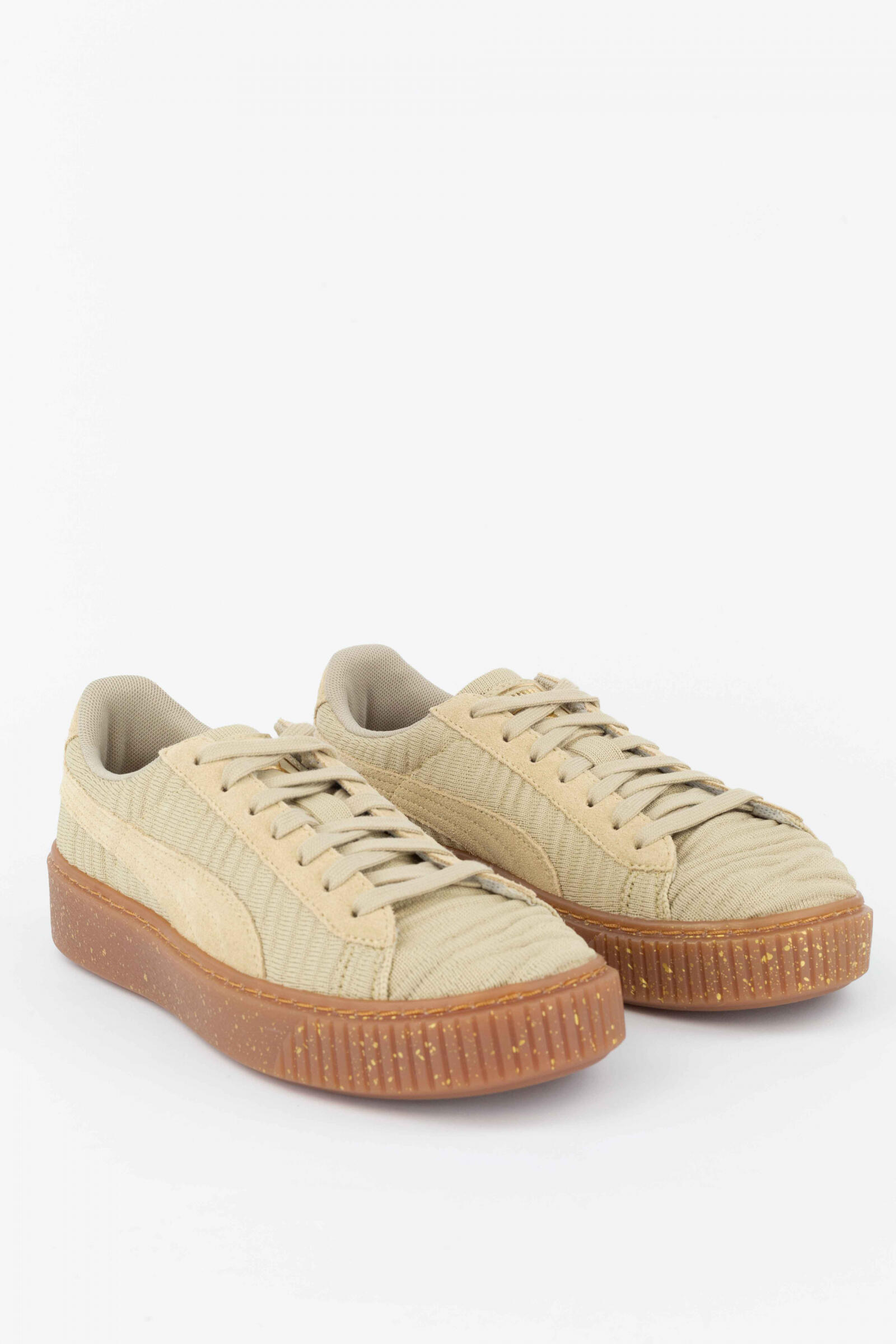 Puma Zapatillas Deportivas Basket Platform Ow Beige 3/4