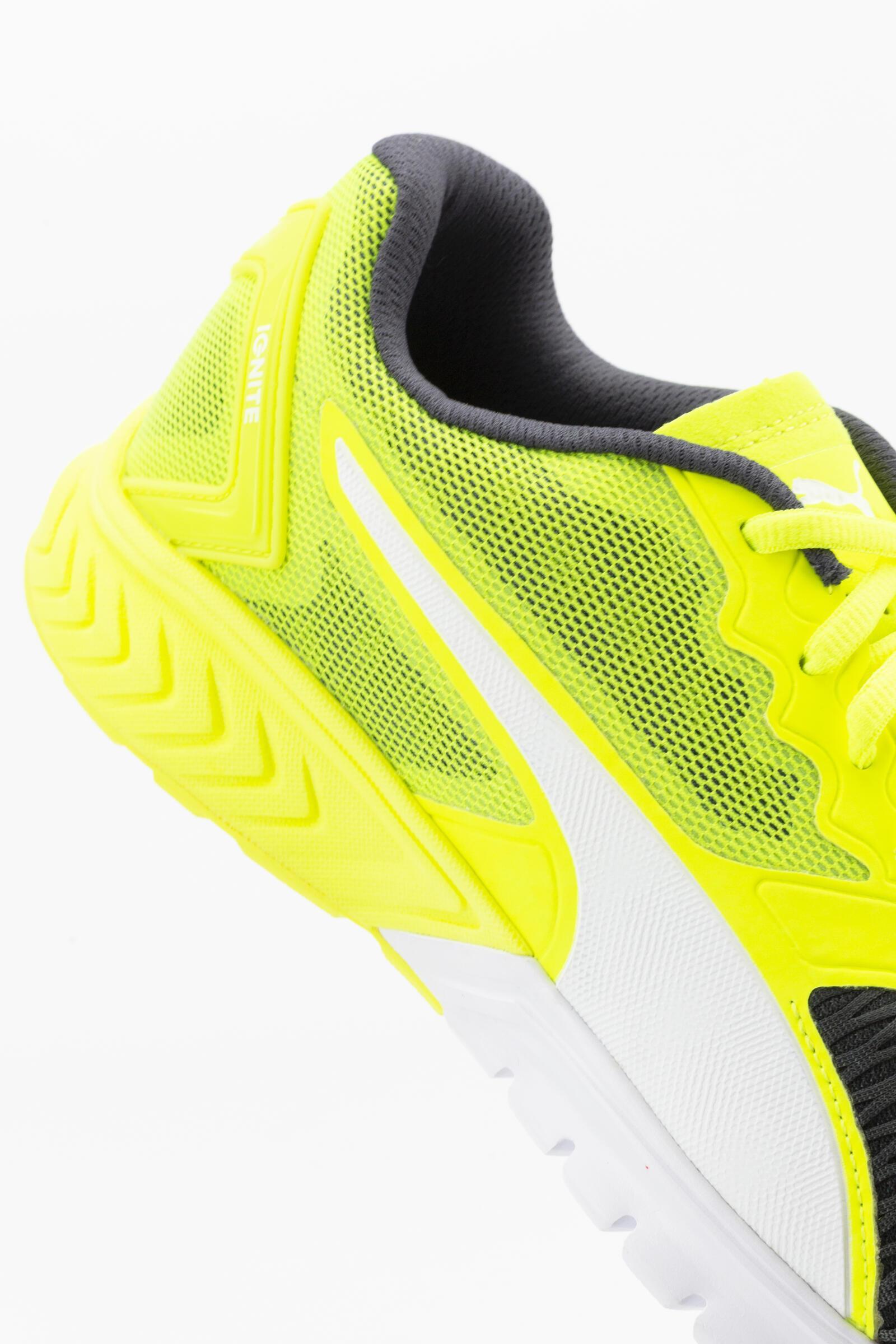 Puma Zapatillas Deportivas Ignite Dual Gris/amarillo 4/4
