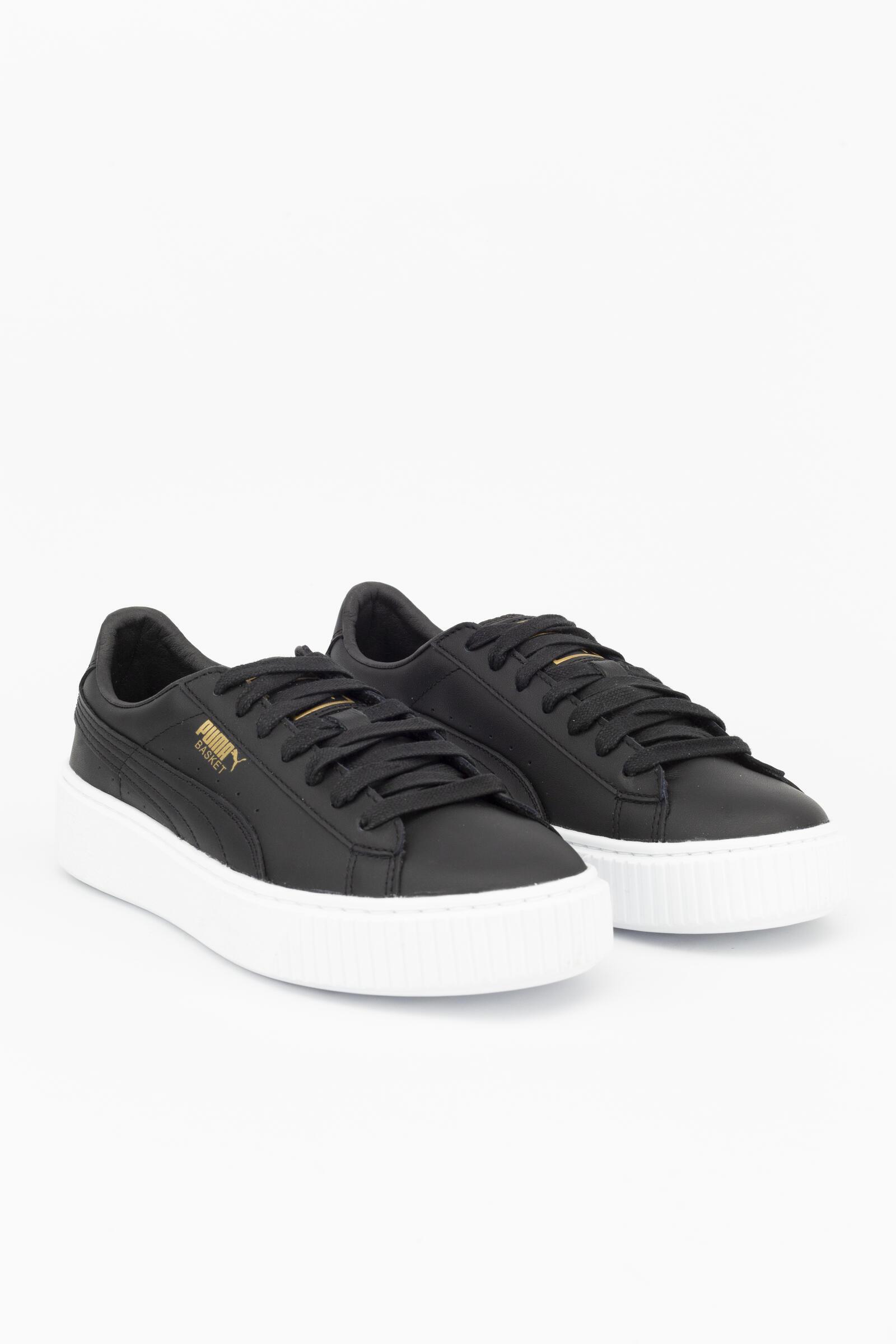 Puma Zapatillas Deportivas Basket Platform Core Negro 3/4