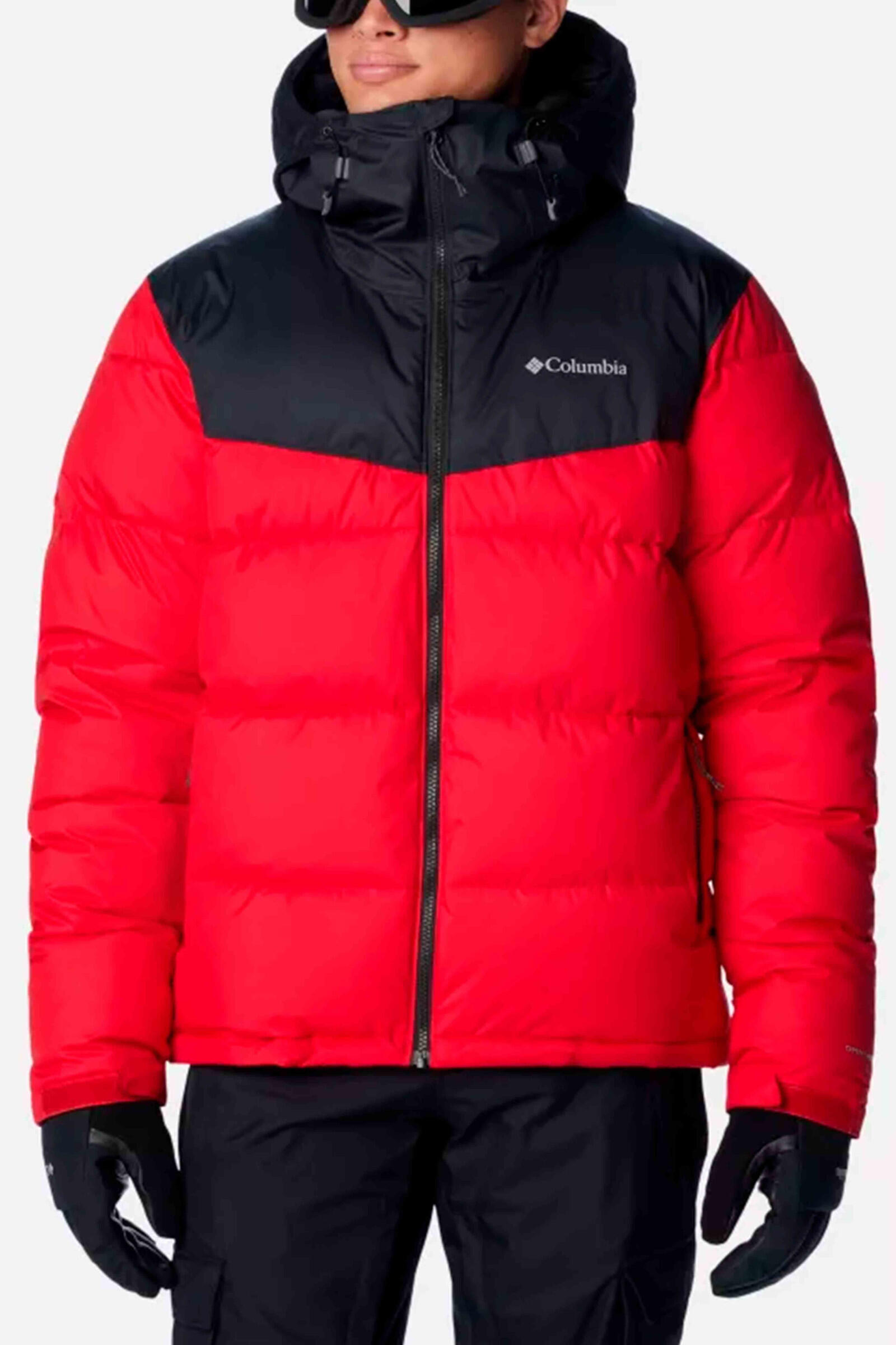 Columbia Chaqueta Impermeable Iceline Ridge™ Rojo 3/5