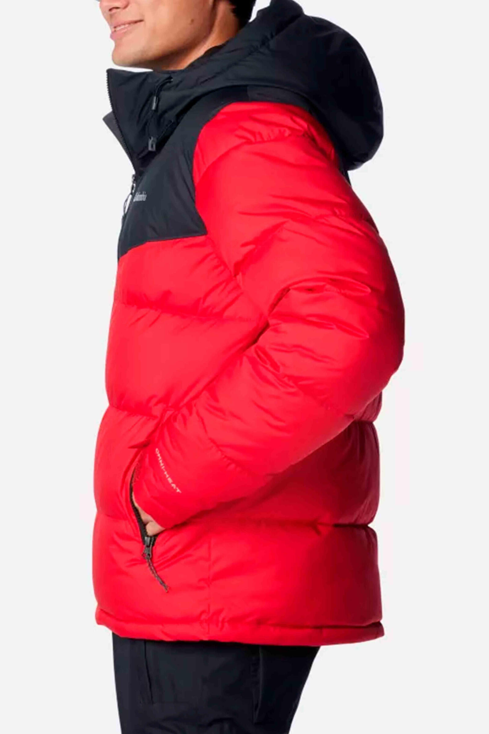 Columbia Chaqueta Impermeable Iceline Ridge™ Rojo 5/5