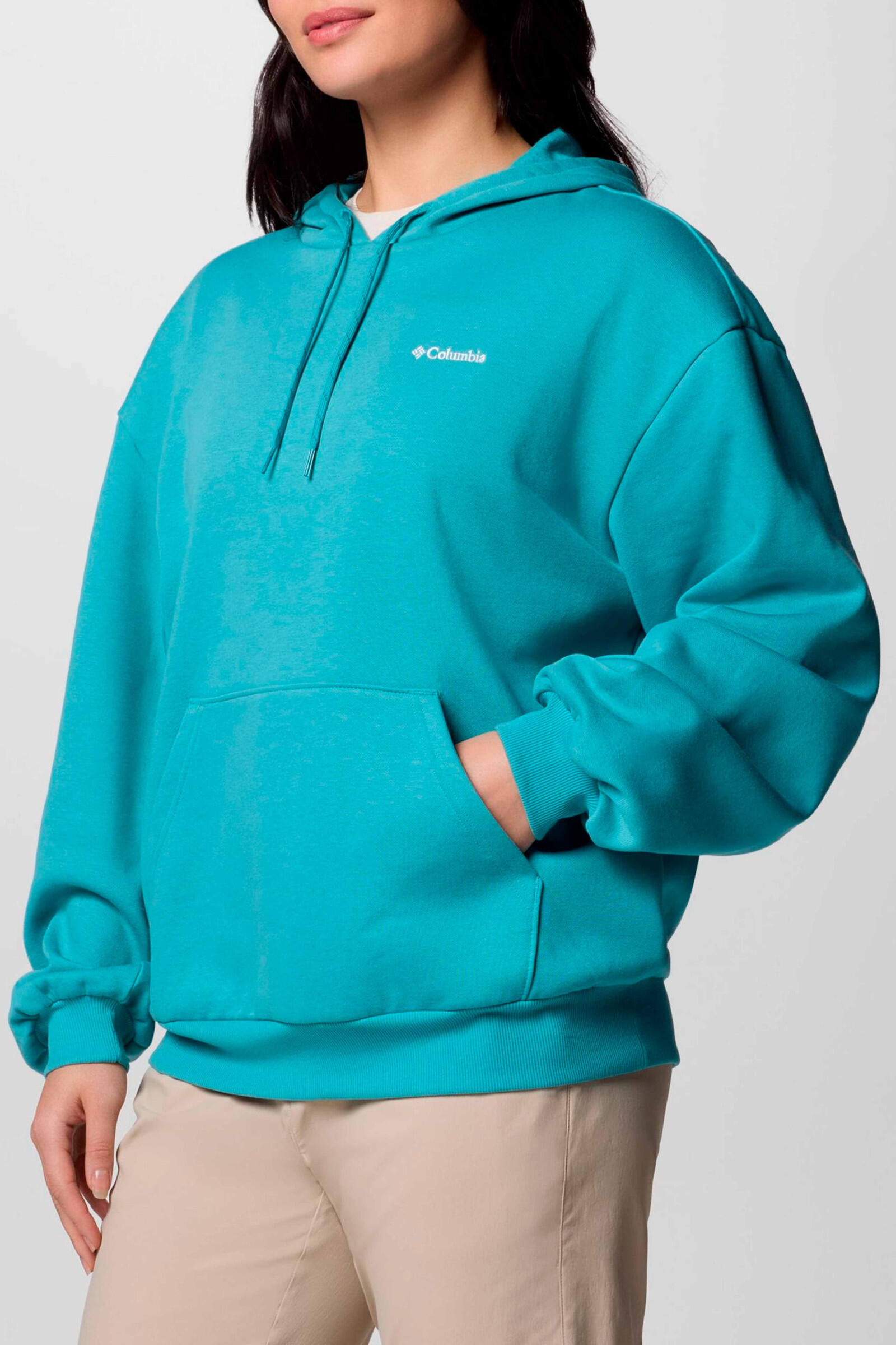 Columbia Sudadera Aldermore Turquesa 3/5
