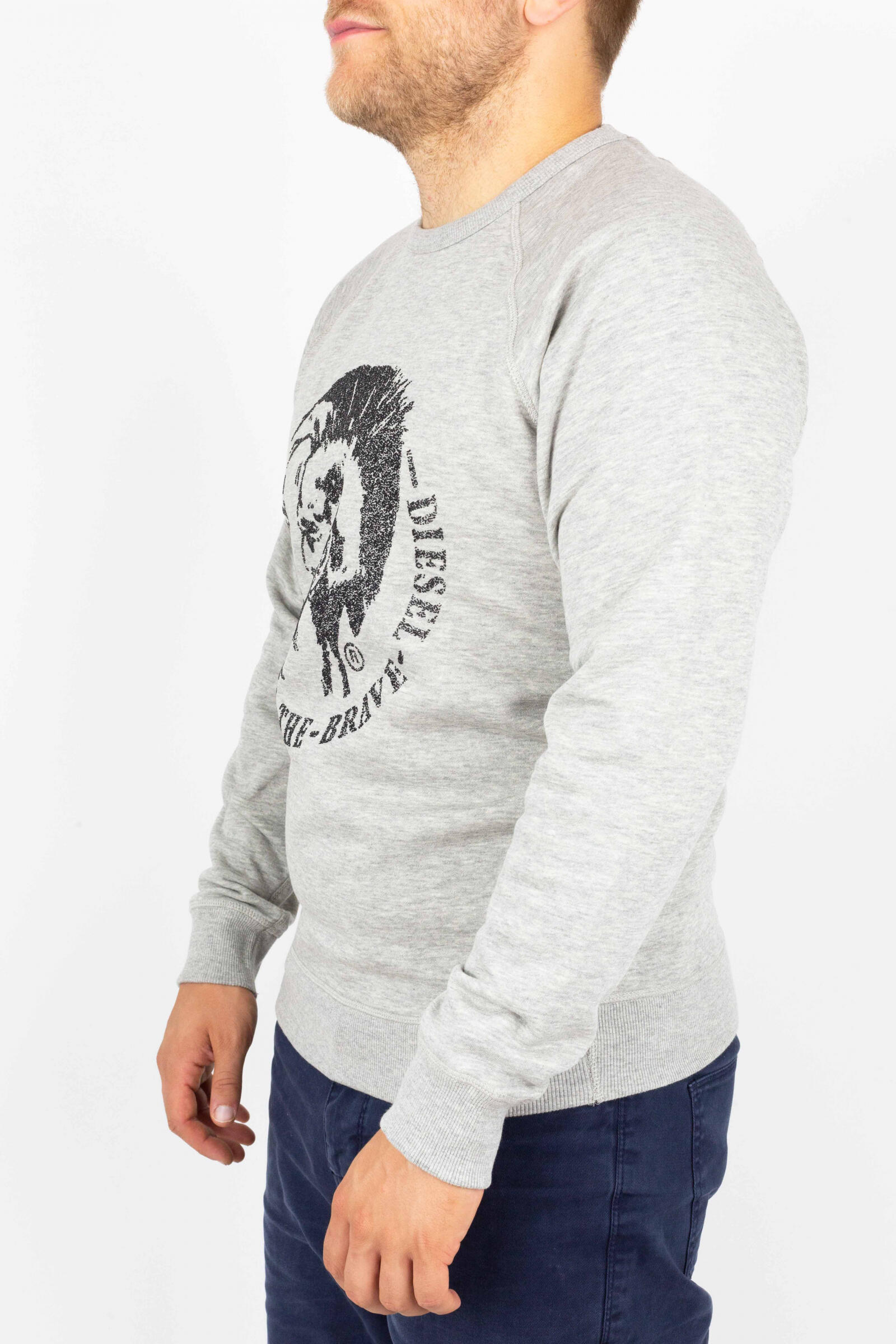 Diesel Sudadera Orestes New Gris 2/4