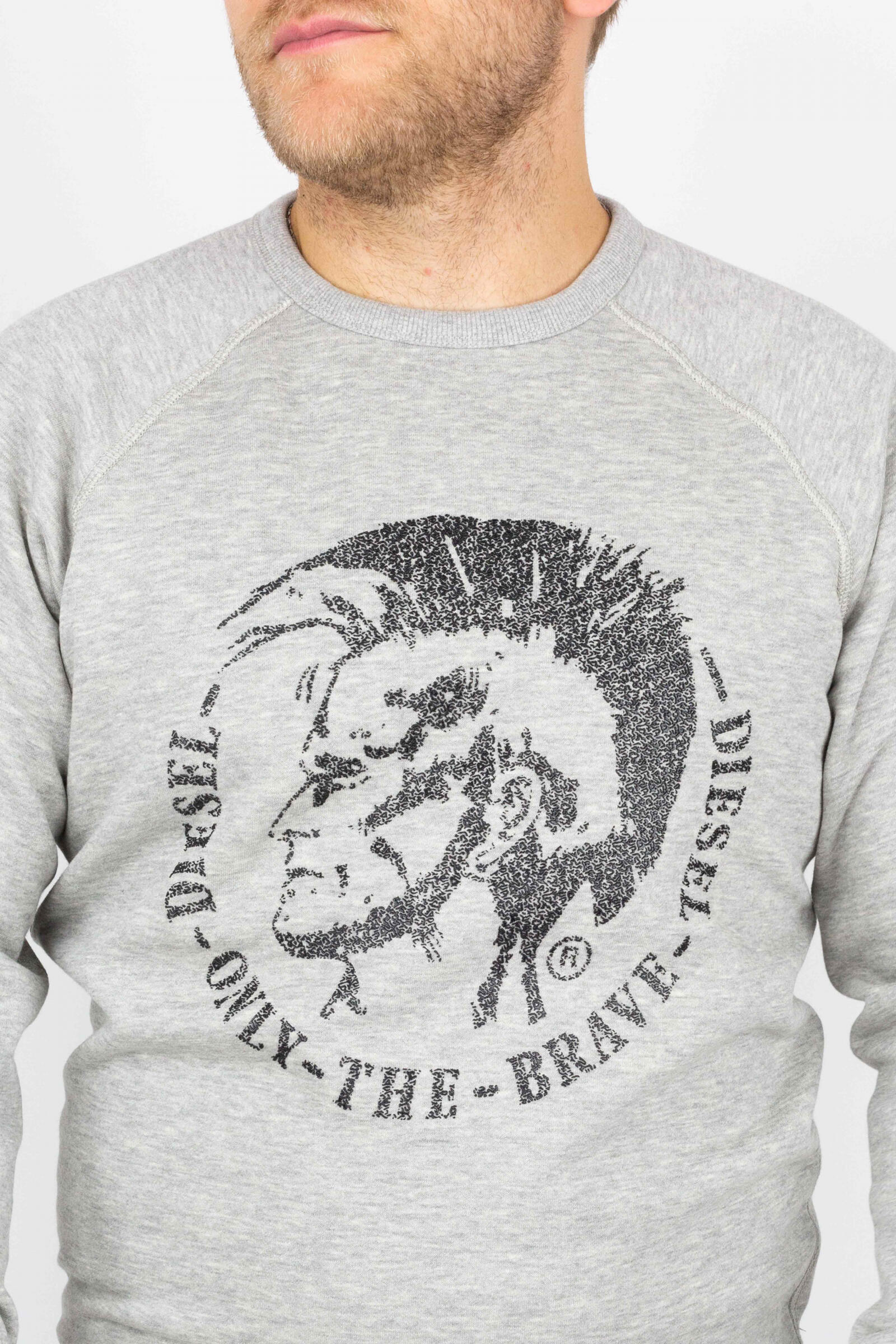 Diesel Sudadera Orestes New Gris 4/4