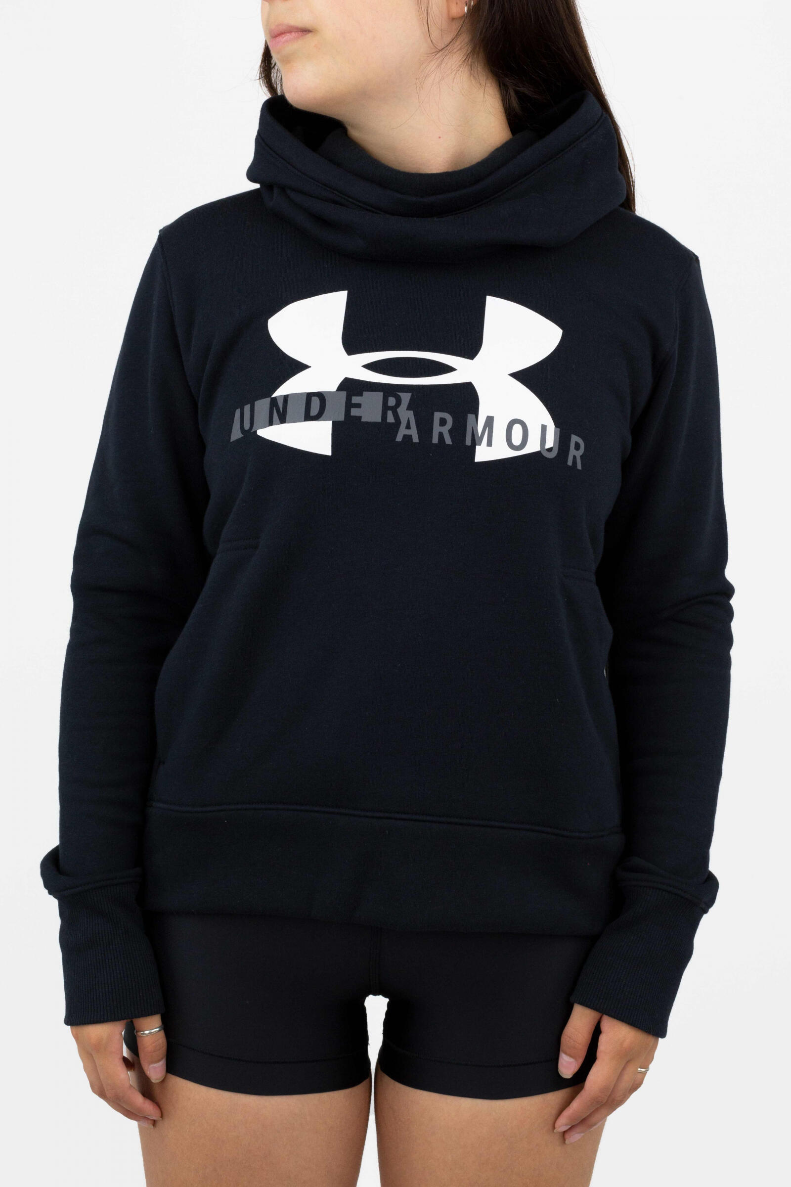 Under Armour Sudadera Sportstyle Logo Blanco/negro 2/4