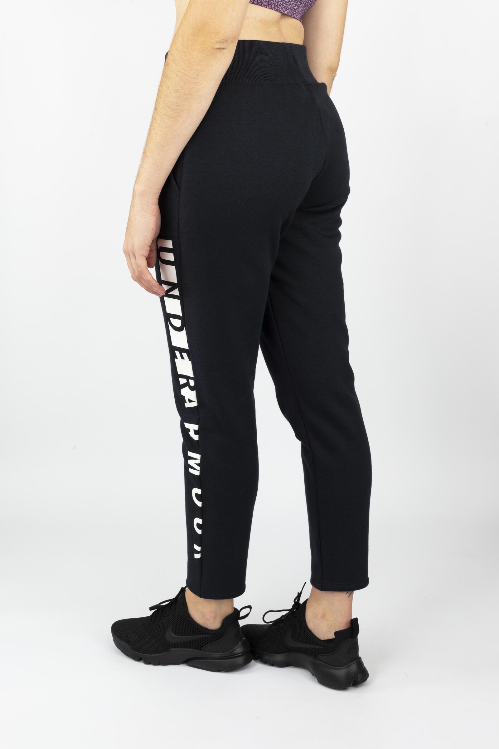 Under Armour Pantalón Deportivo Rival Fleece Negro/blanco 4/5