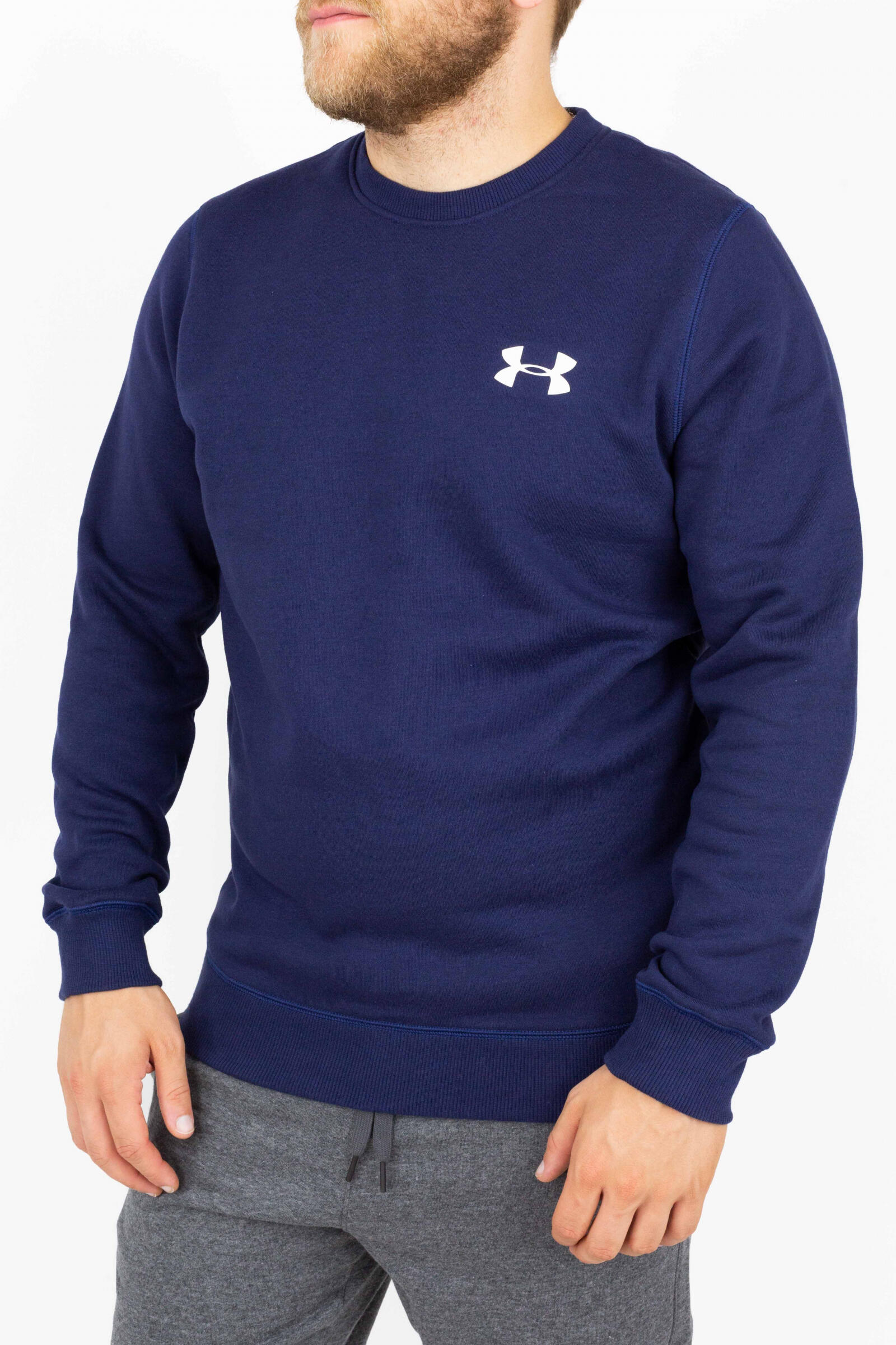 Under Armour Sudadera Rival Solid Azul 2/5