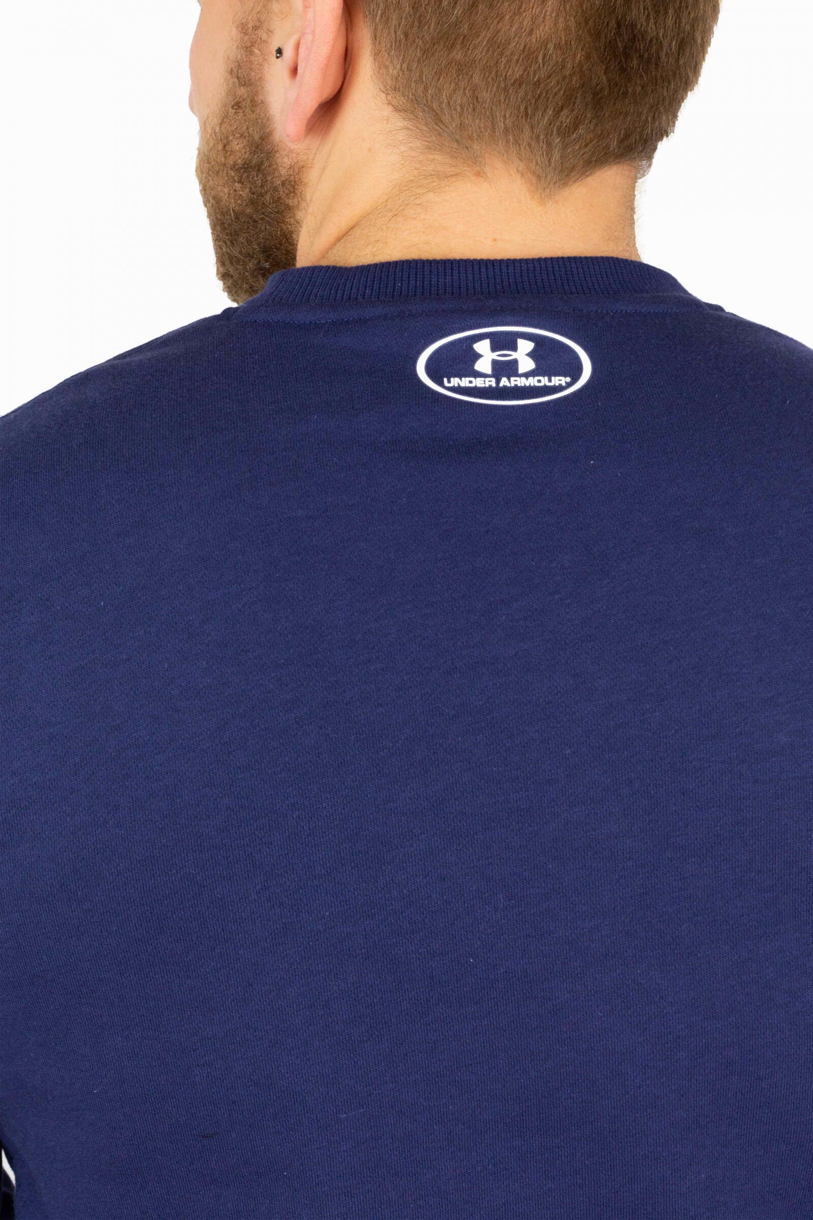 Under Armour Sudadera Rival Solid Azul 5/5