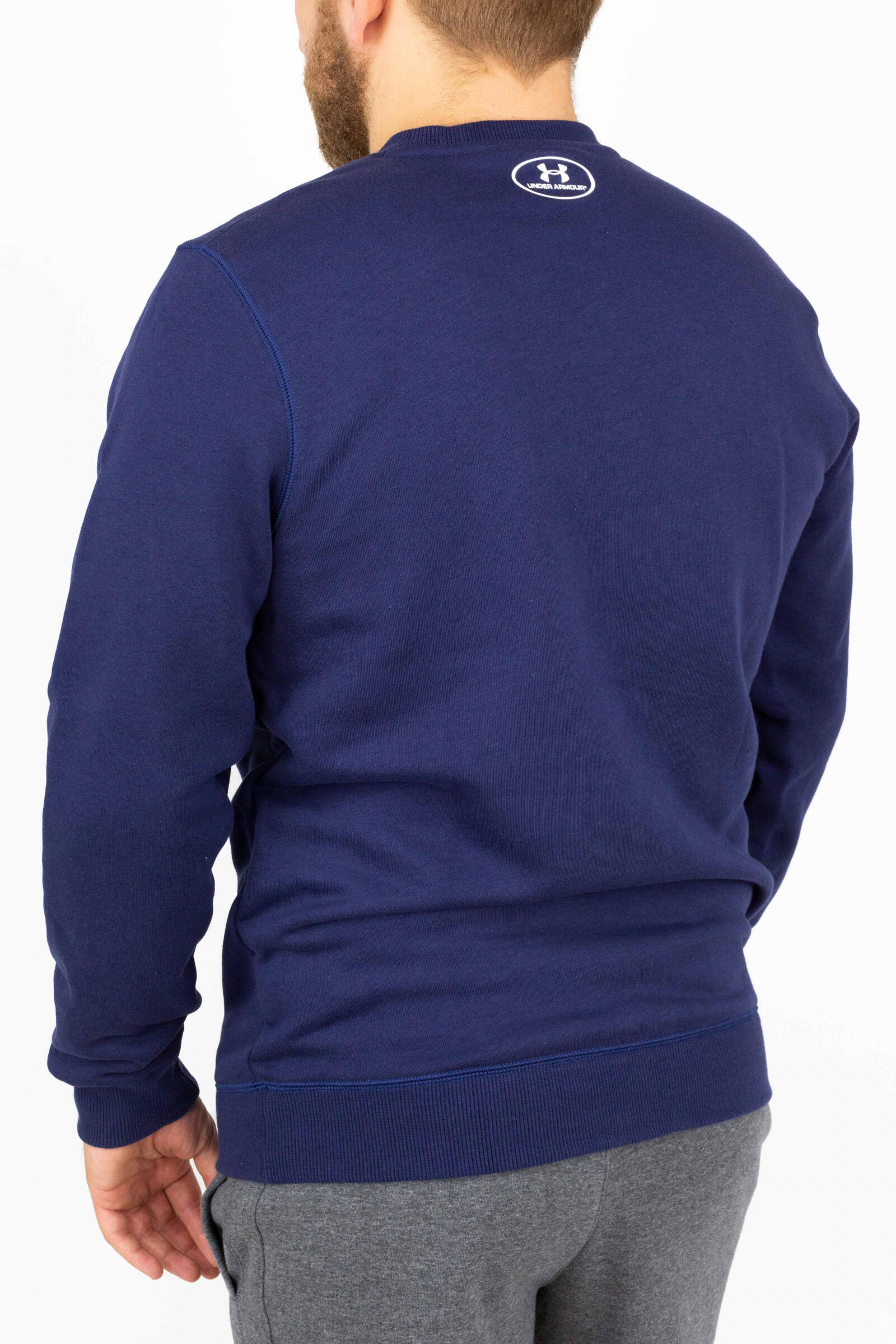 Under Armour Sudadera Rival Solid Azul 4/5