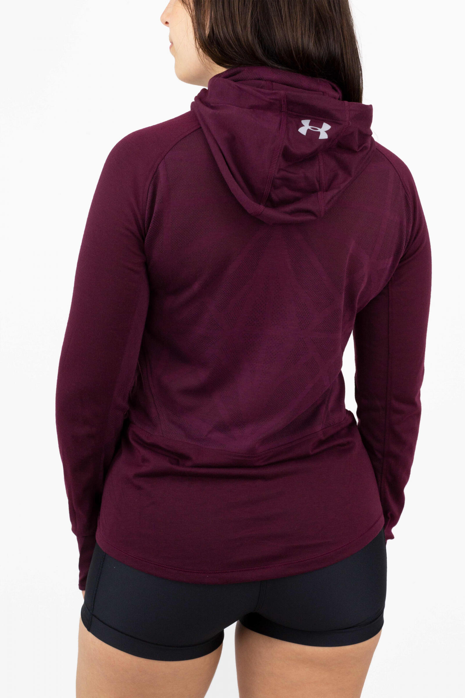 Under Armour Sudadera Con Capucha Swyft Funnel Granate 3/4