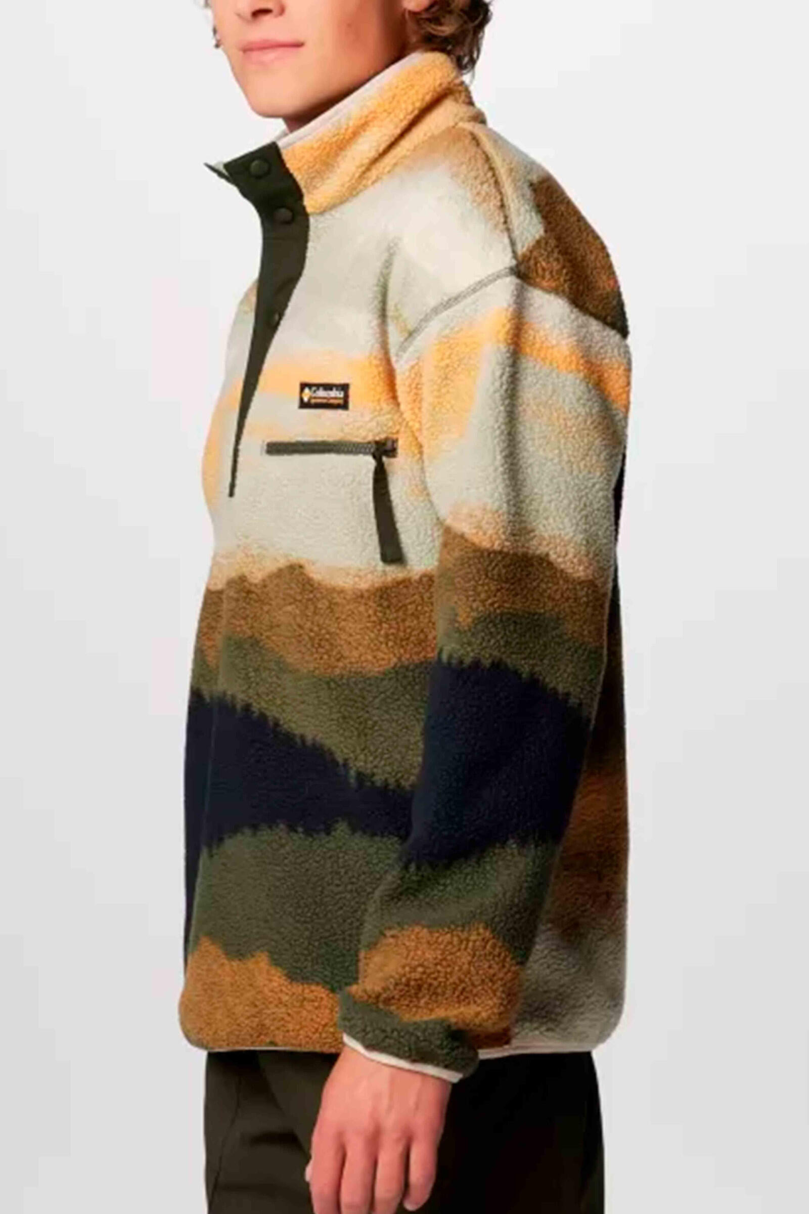 Columbia Forro Polar Helvetia™ Ii Estampado Marrón/naranja 3/5