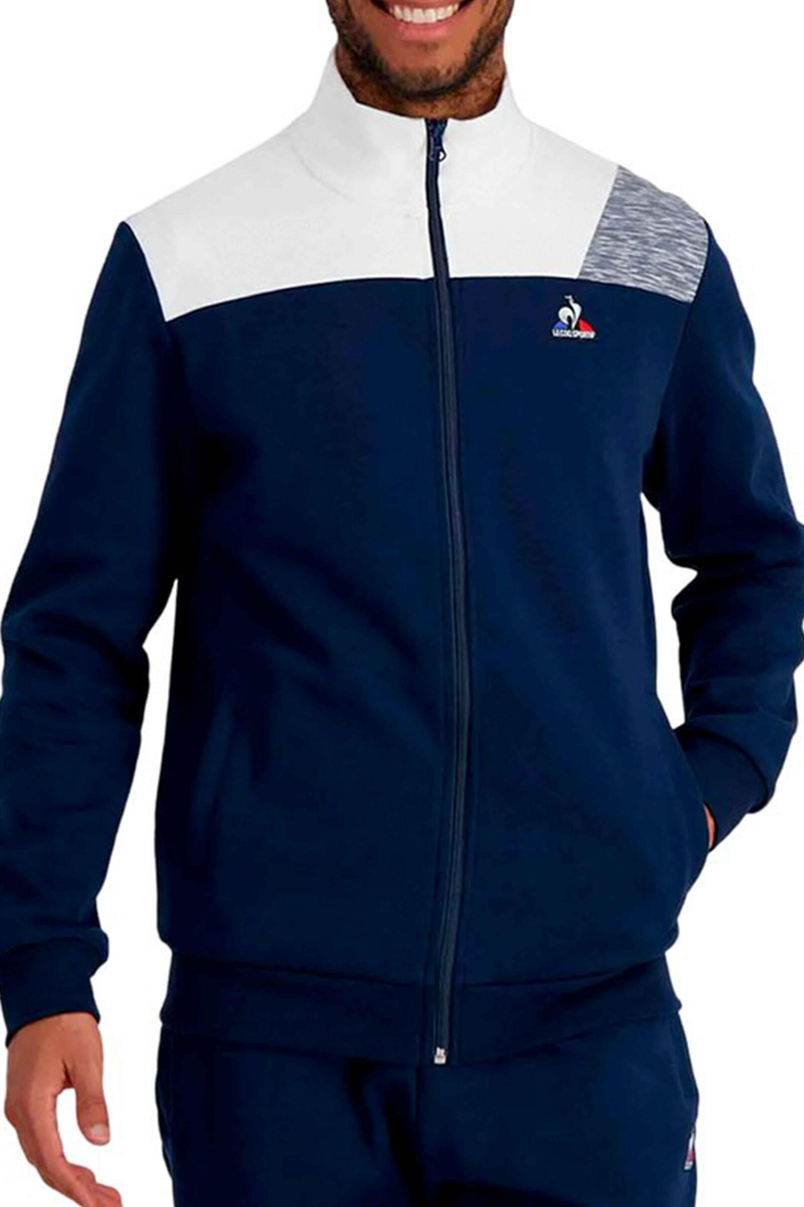 Le Coq Sportif Sudadera De Hombre Saison 1 Nº 1 Azul Marino/blanco 4/4