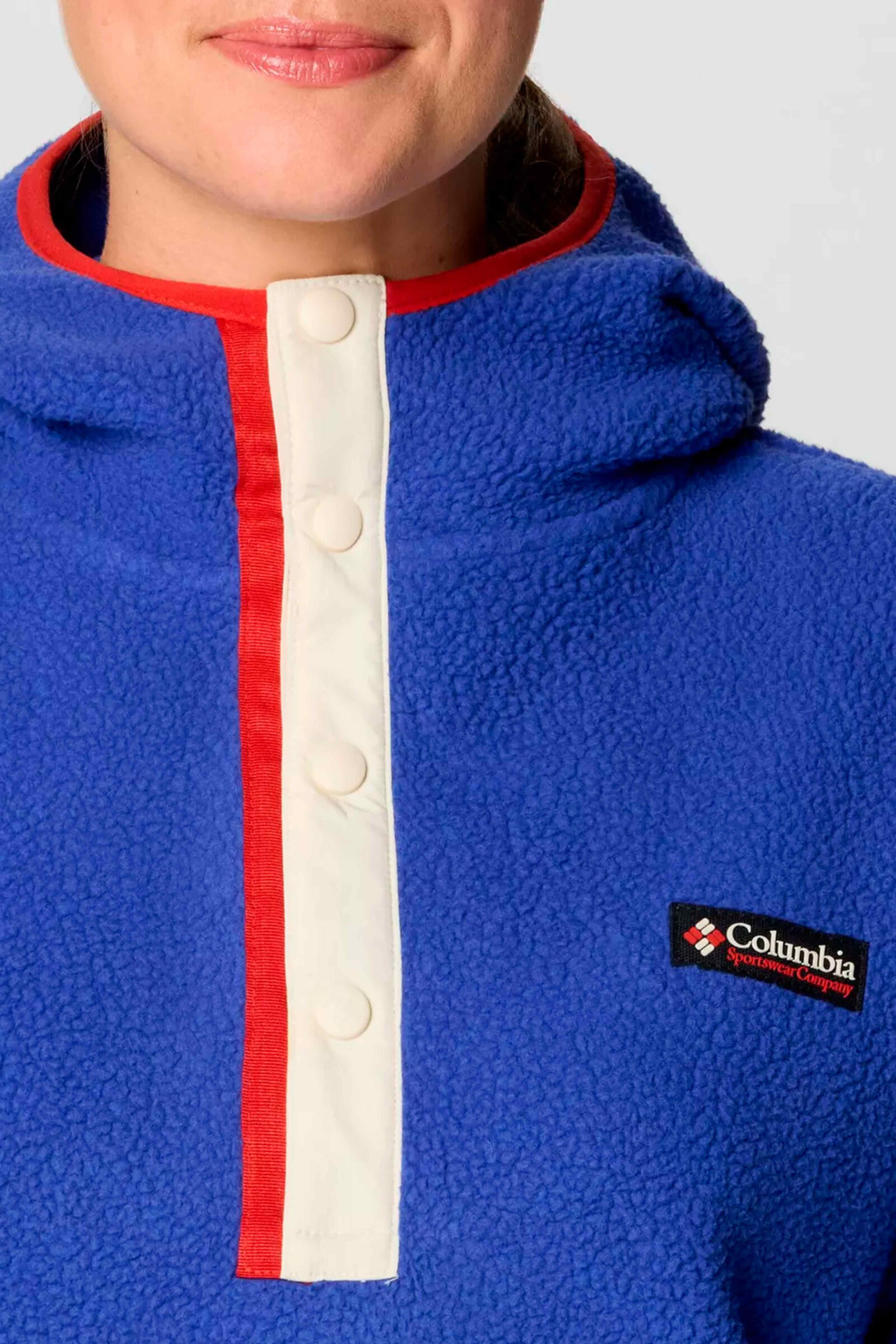 Columbia Forro Polar Helvetia Azul 3/5