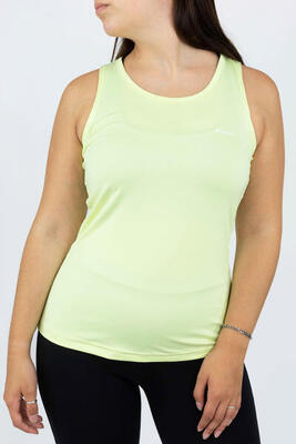 Columbia Camiseta Peak To Point Amarillo Mujer