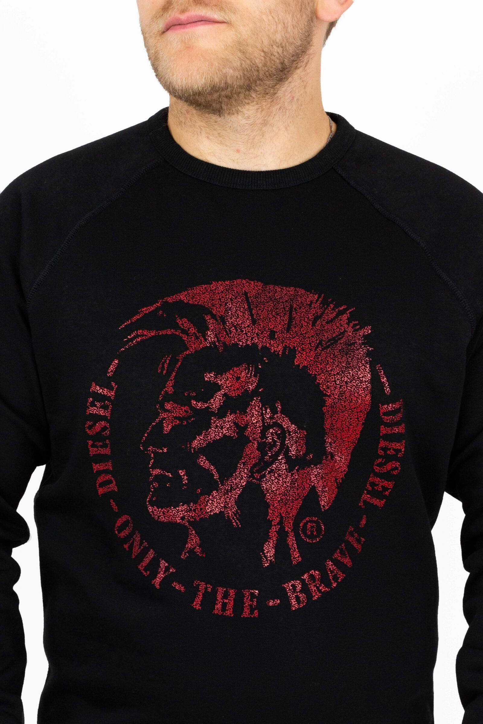 Diesel Sudadera Orestes New Negro 5/5