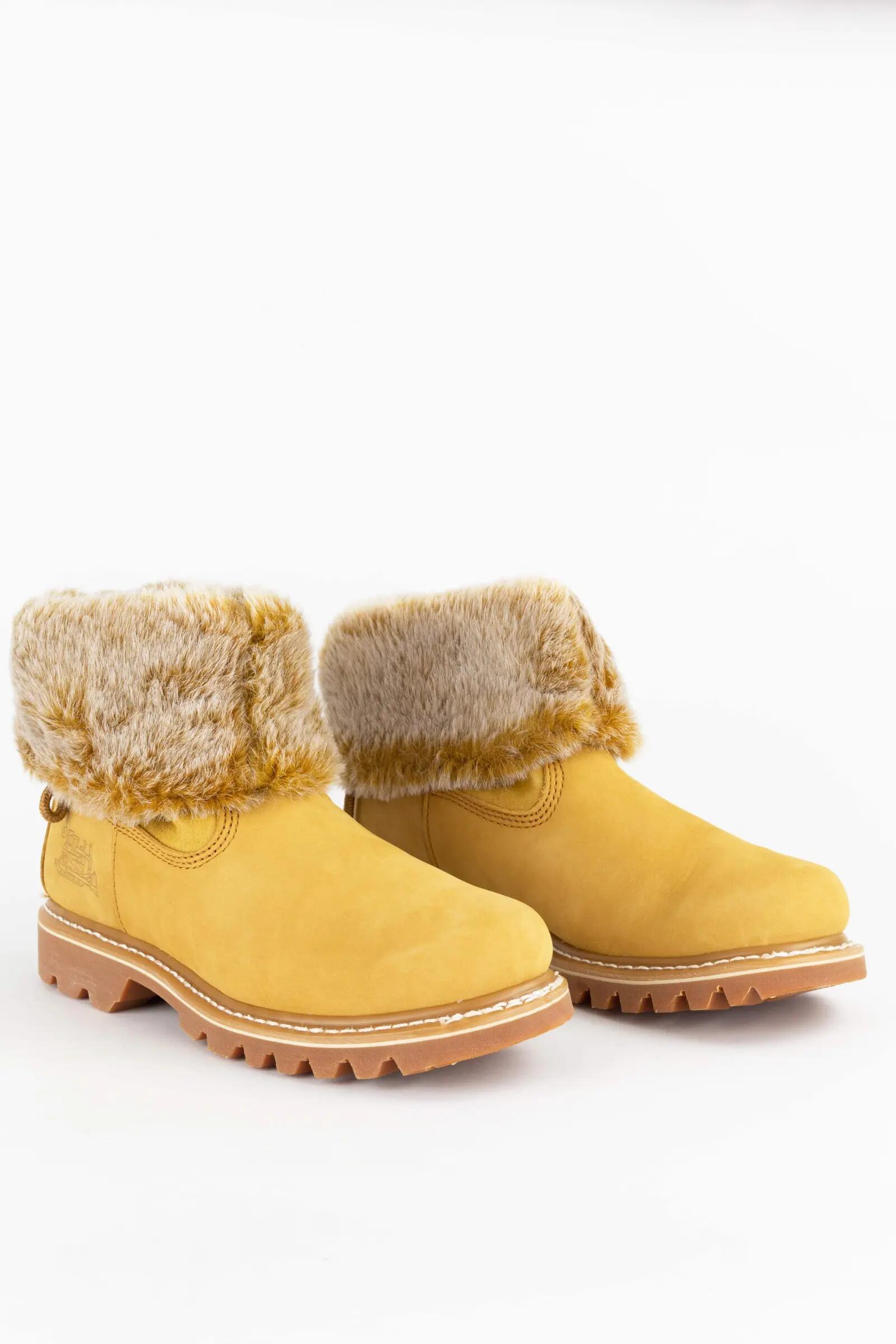 Caterpillar Botas Bruiser Scrunch Amarillo 2/4