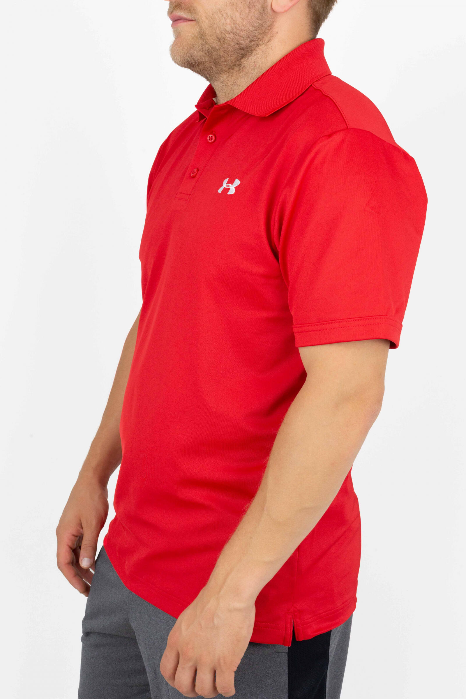 Under Armour Polo Performance Rojo 3/5