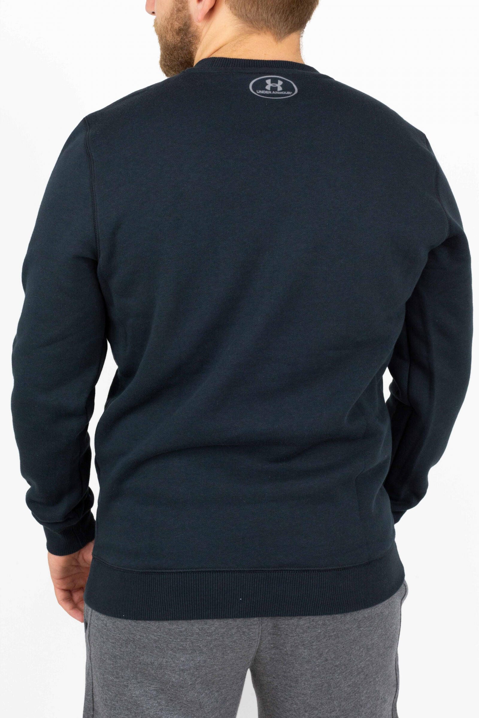Under Armour Sudadera Rival Solid Negro 3/4
