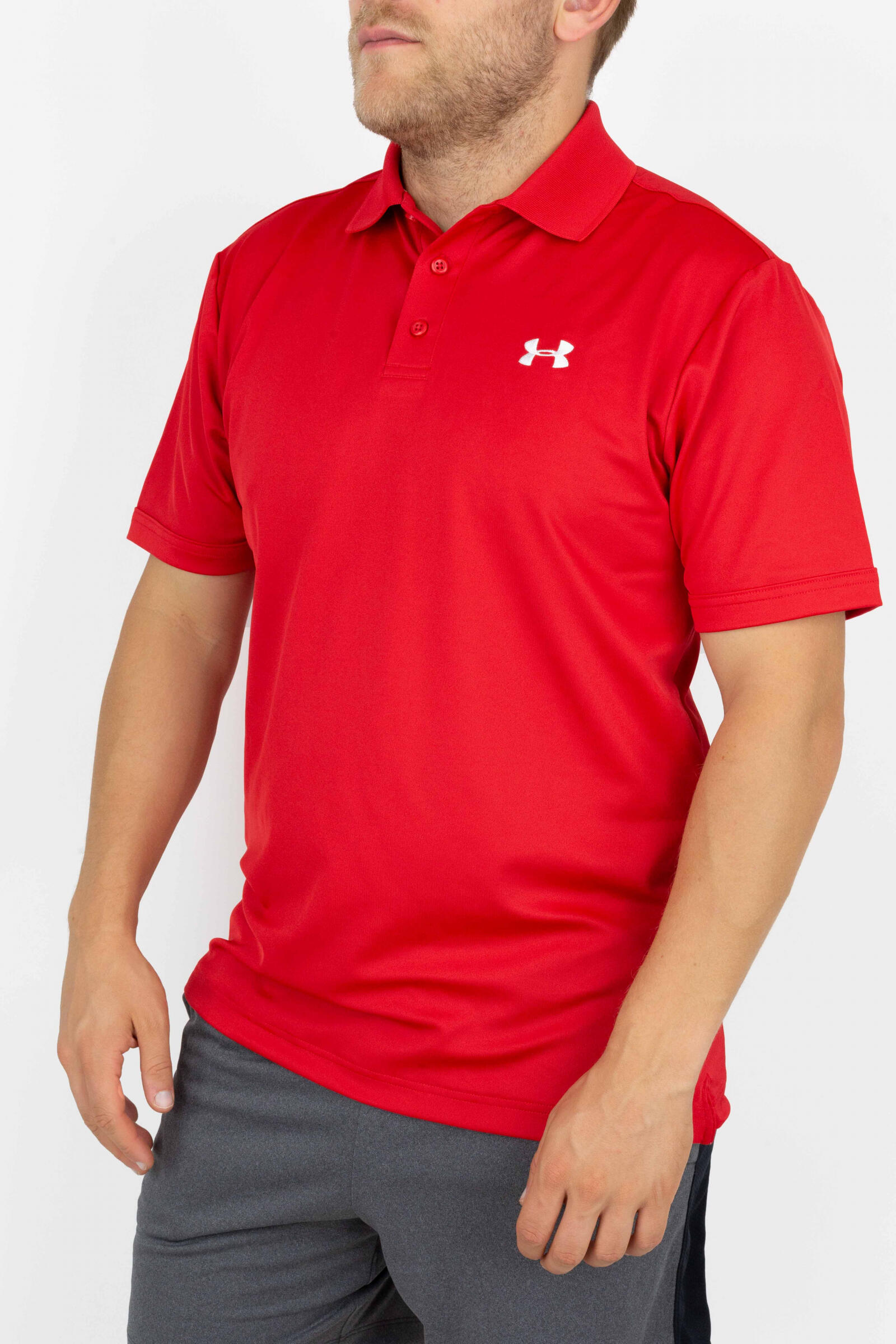 Under Armour Polo Performance Rojo 2/5