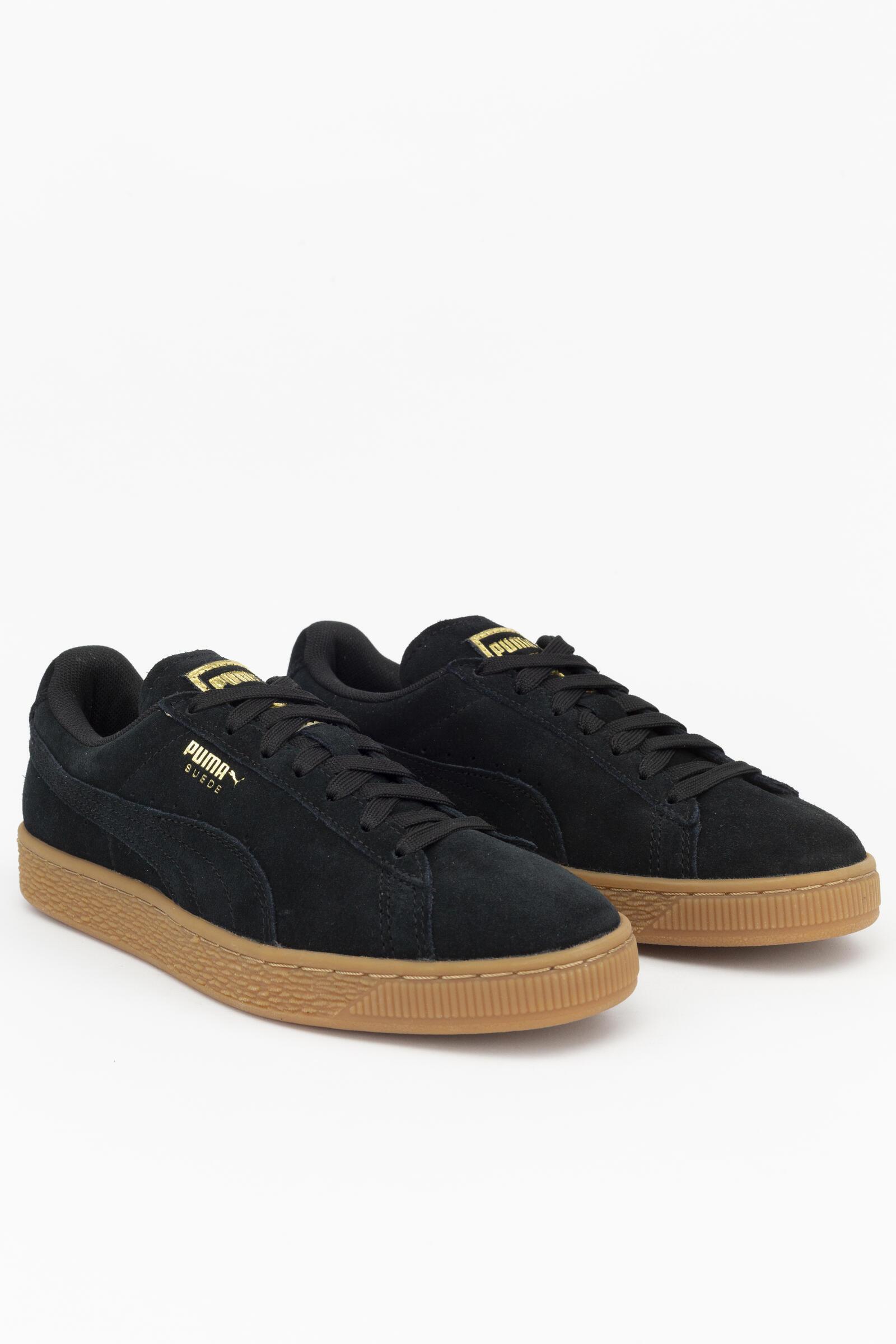 Puma Zapatillas Deportivas Suede C Gold Negro 3/4