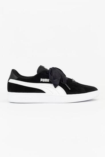 Puma Zapatillas Deportivas Smash V2 Ribbon Rosa/gris Niños