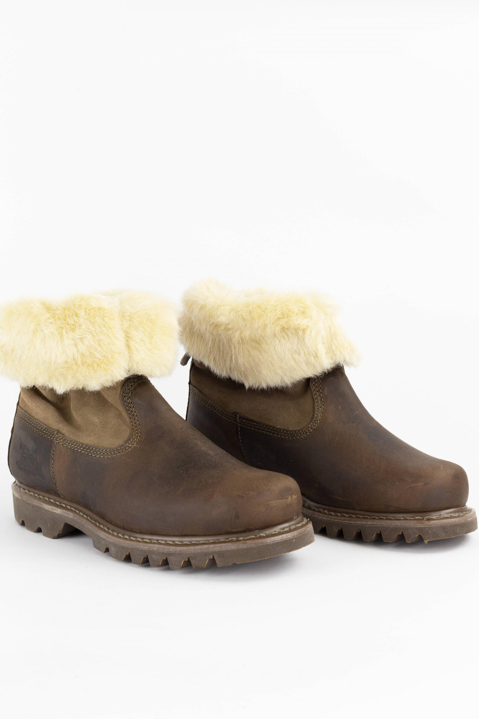 Caterpillar Botas Bruiser Scrunch Café 3/4