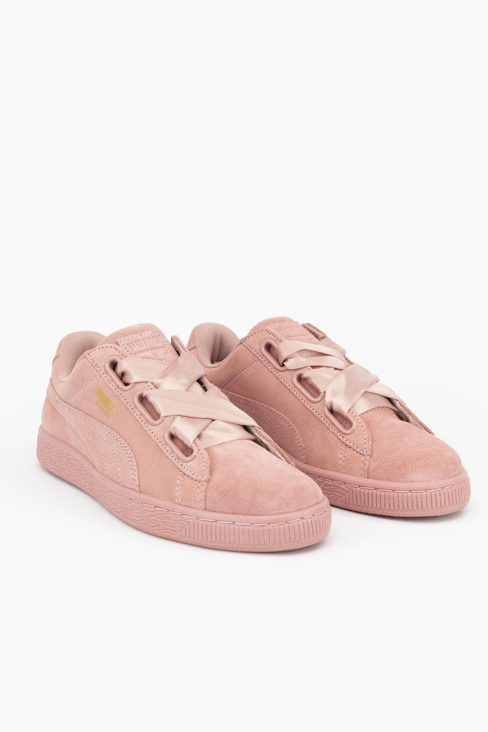 Puma Zapatillas Deportivas Suede Heart Satin Ii Rosa 3/4