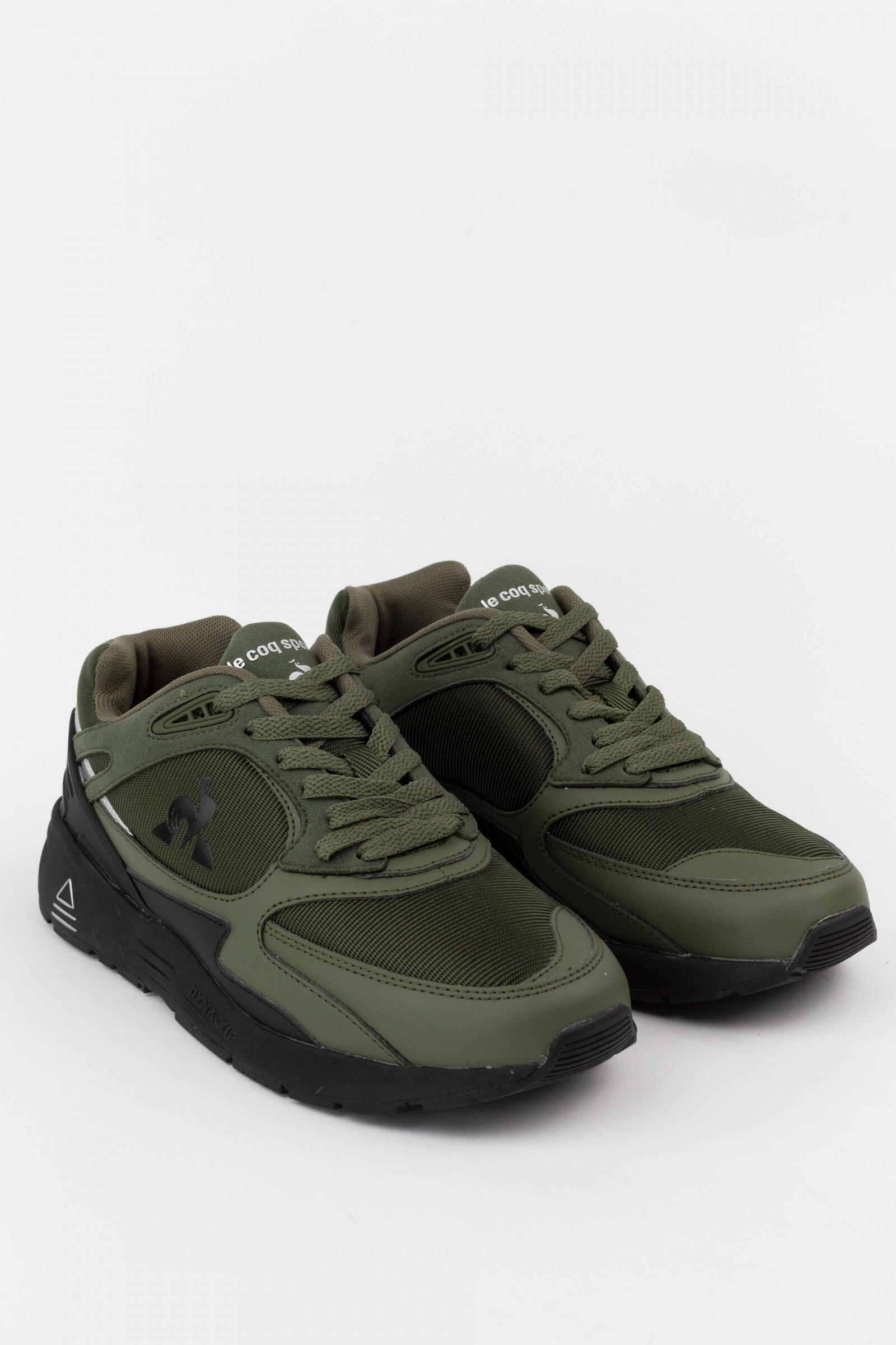 Le Coq Sportif Zapatillas Lcs R1100 Black Sole Marrón/verde 3/4