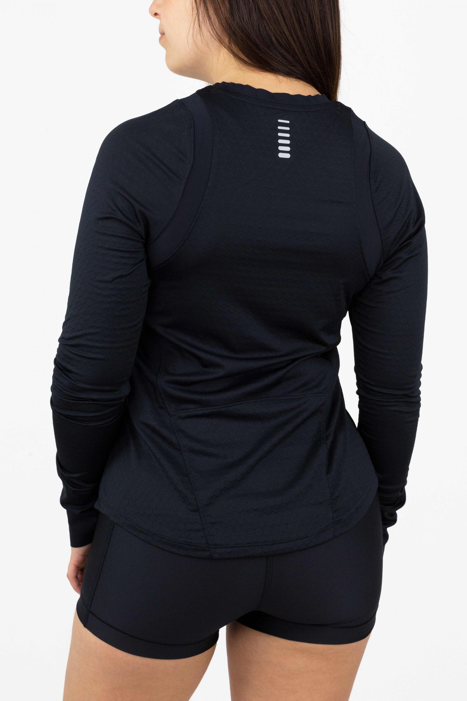 Under Armour Sudadera Hexdelta De Manga Larga Negro 3/4