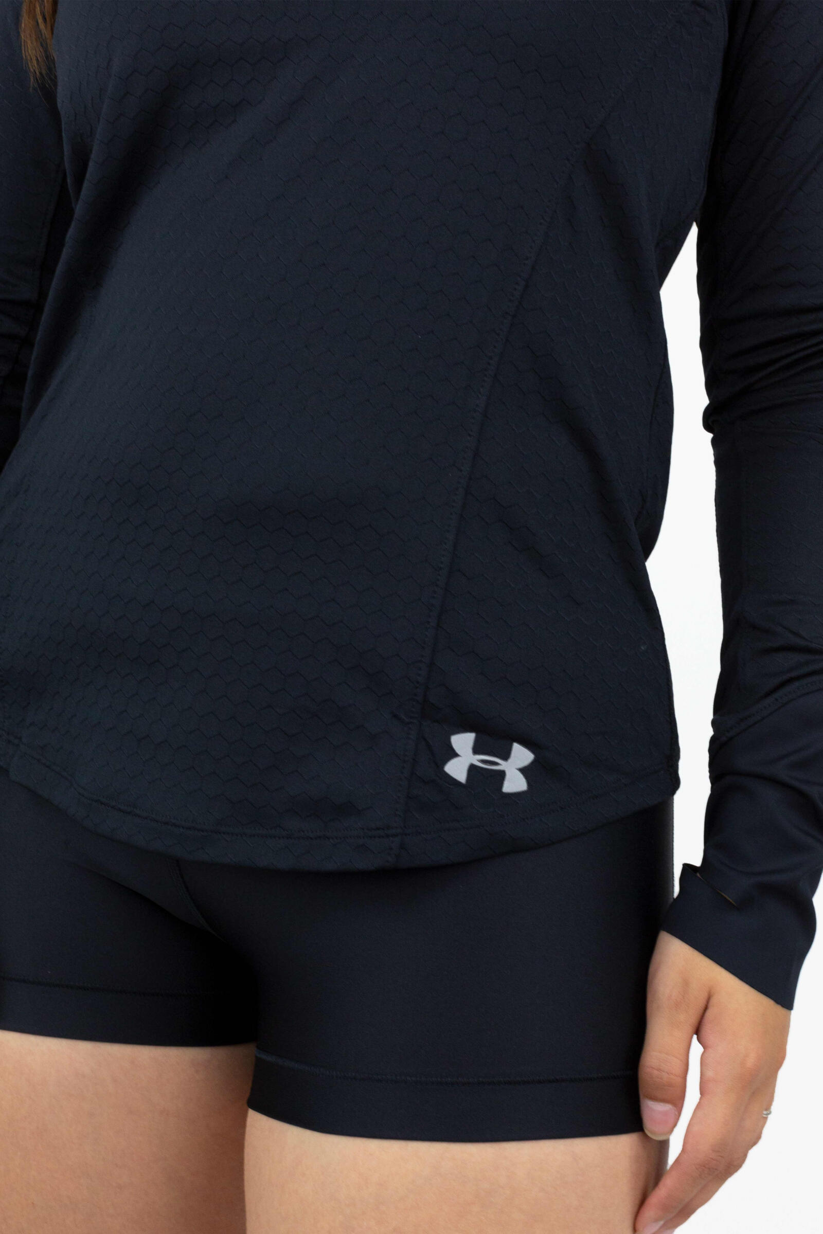 Under Armour Sudadera Hexdelta De Manga Larga Negro 4/4