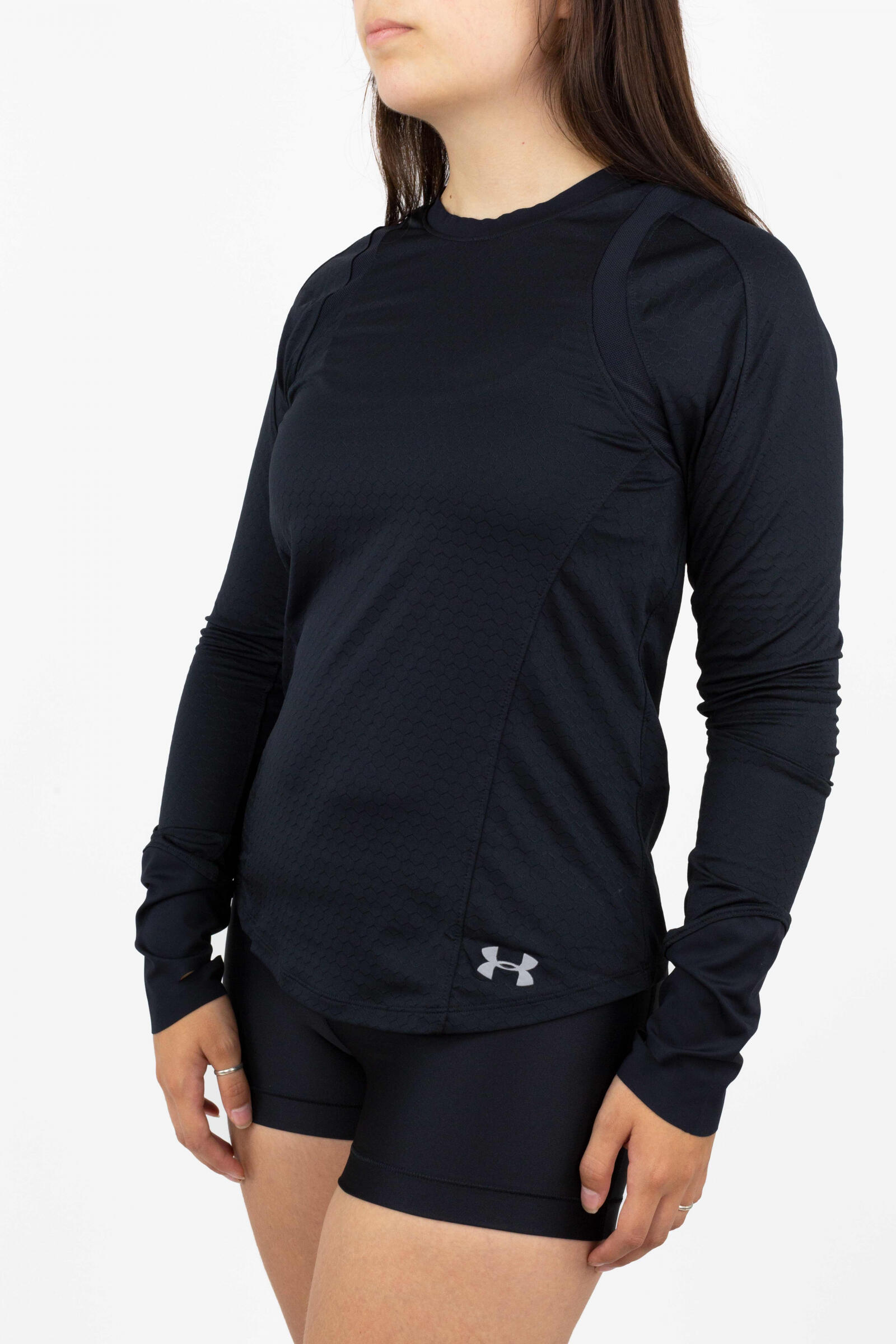 Under Armour Sudadera Hexdelta De Manga Larga Negro 2/4