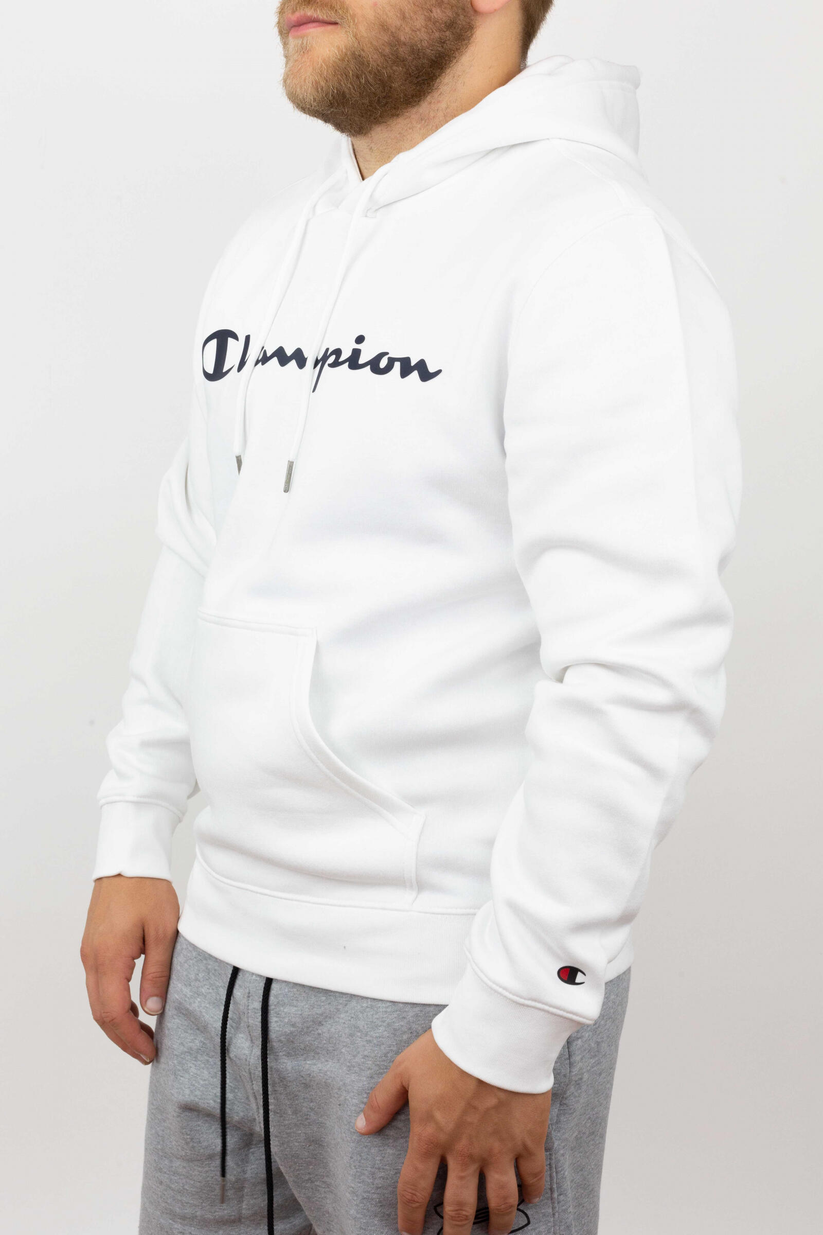Champion Sudadera Champion Big Logo Blanco 2/4