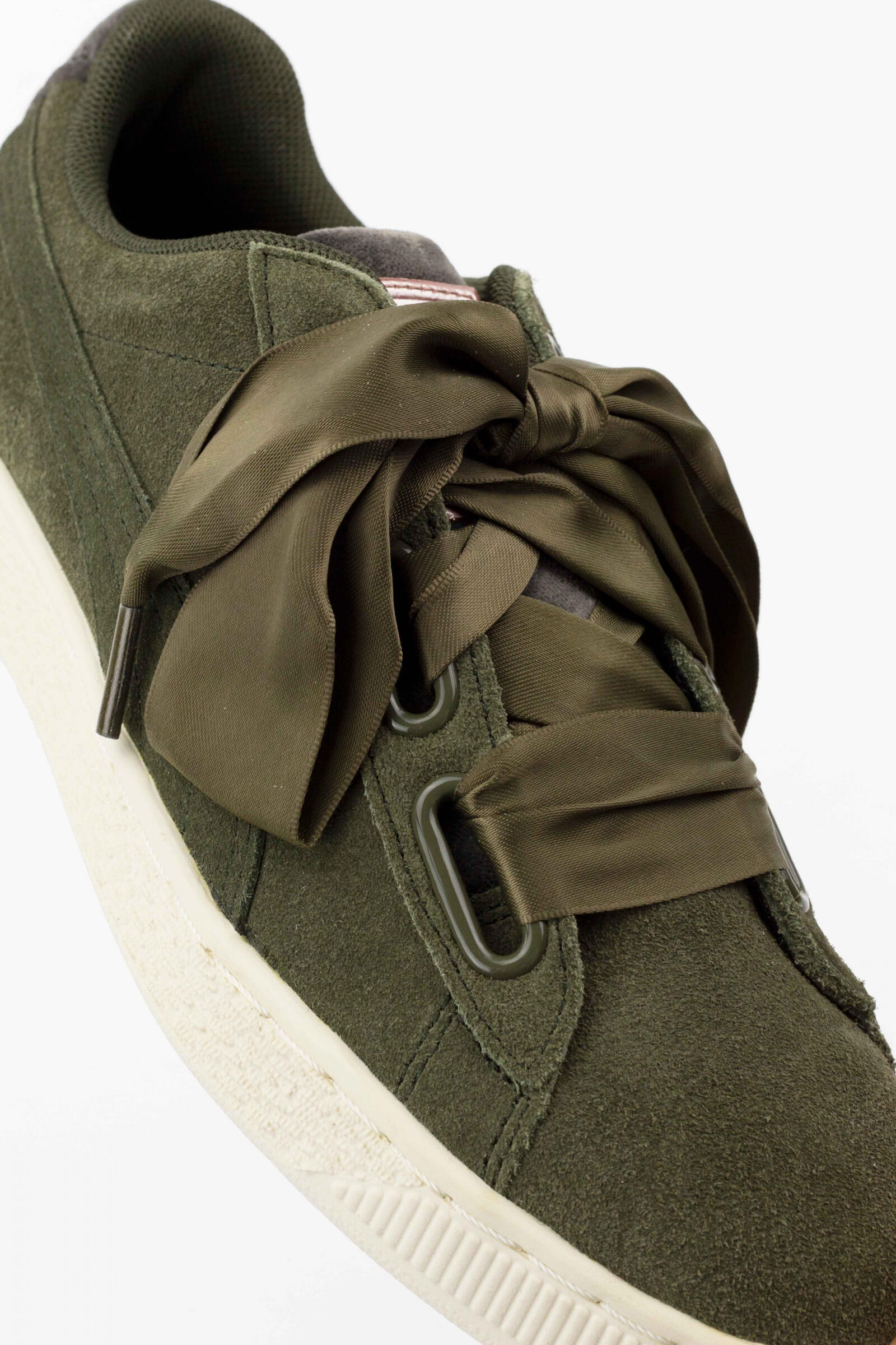 Puma Zapatillas Deportivas Suede Heart Vr Verde 4/4