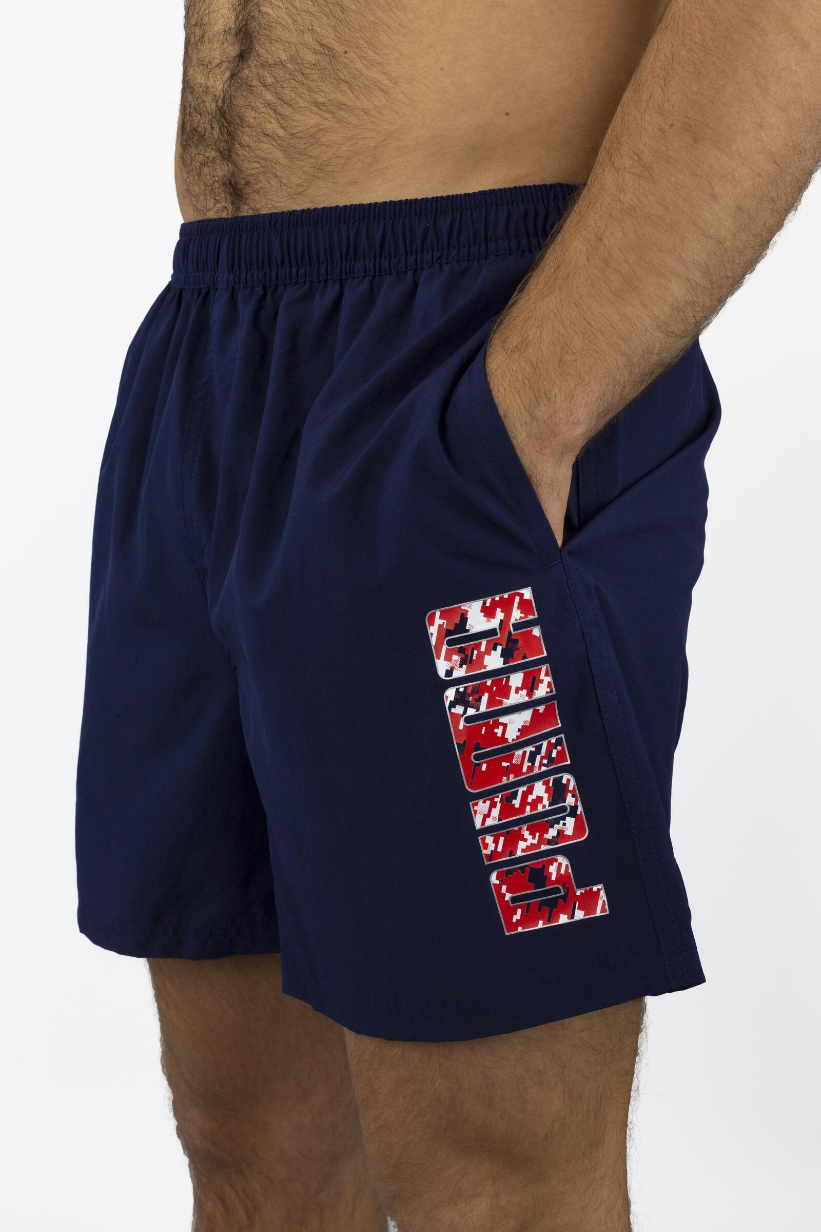 Puma Pantalón Corto Deportivo Mens Graphic Shorts Azul 5/5