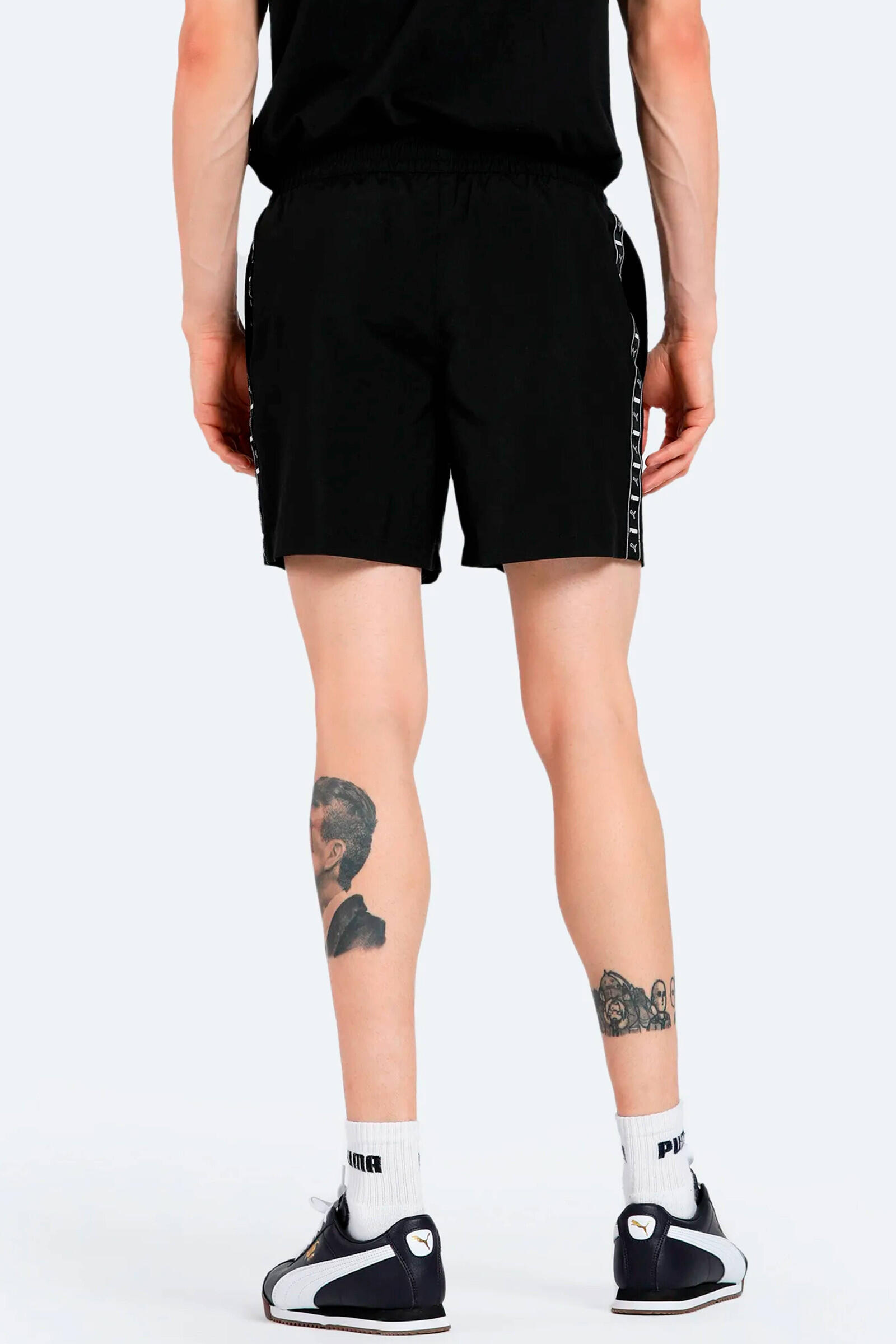 Puma Short Essential Tape Woven  5" Rojo 4/5